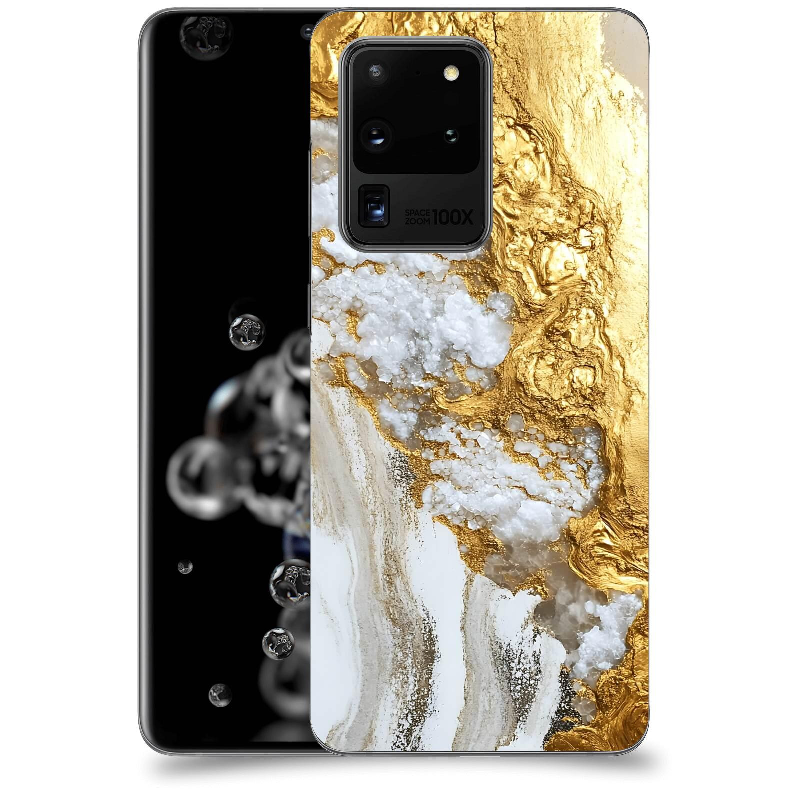 ACOVER Kryt na mobil Samsung Galaxy S20 Ultra 5G G988F - Liquid Gold V