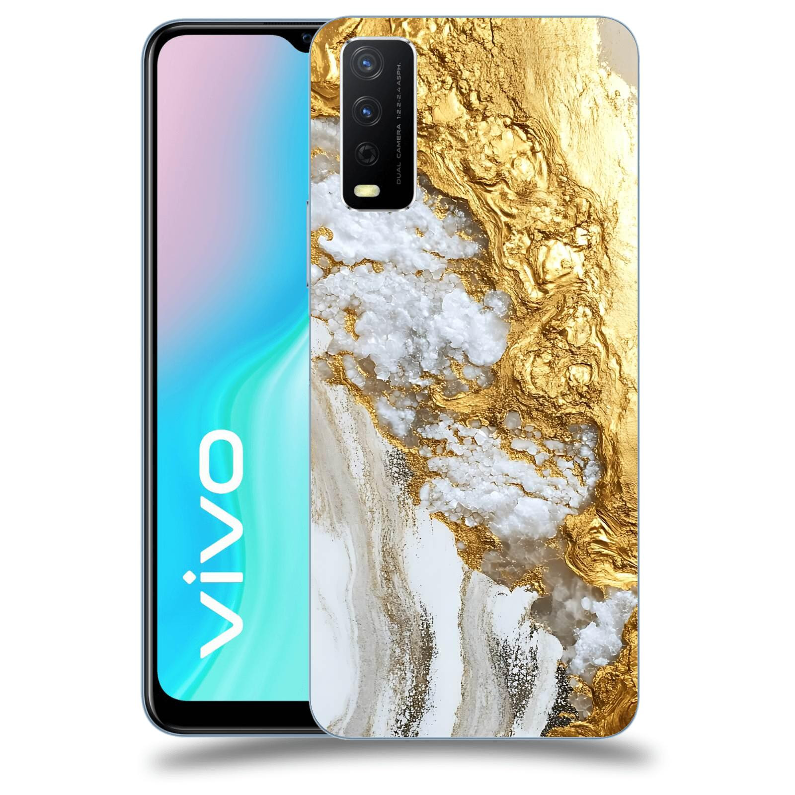 ACOVER Kryt na mobil Vivo Y11s - Liquid Gold V