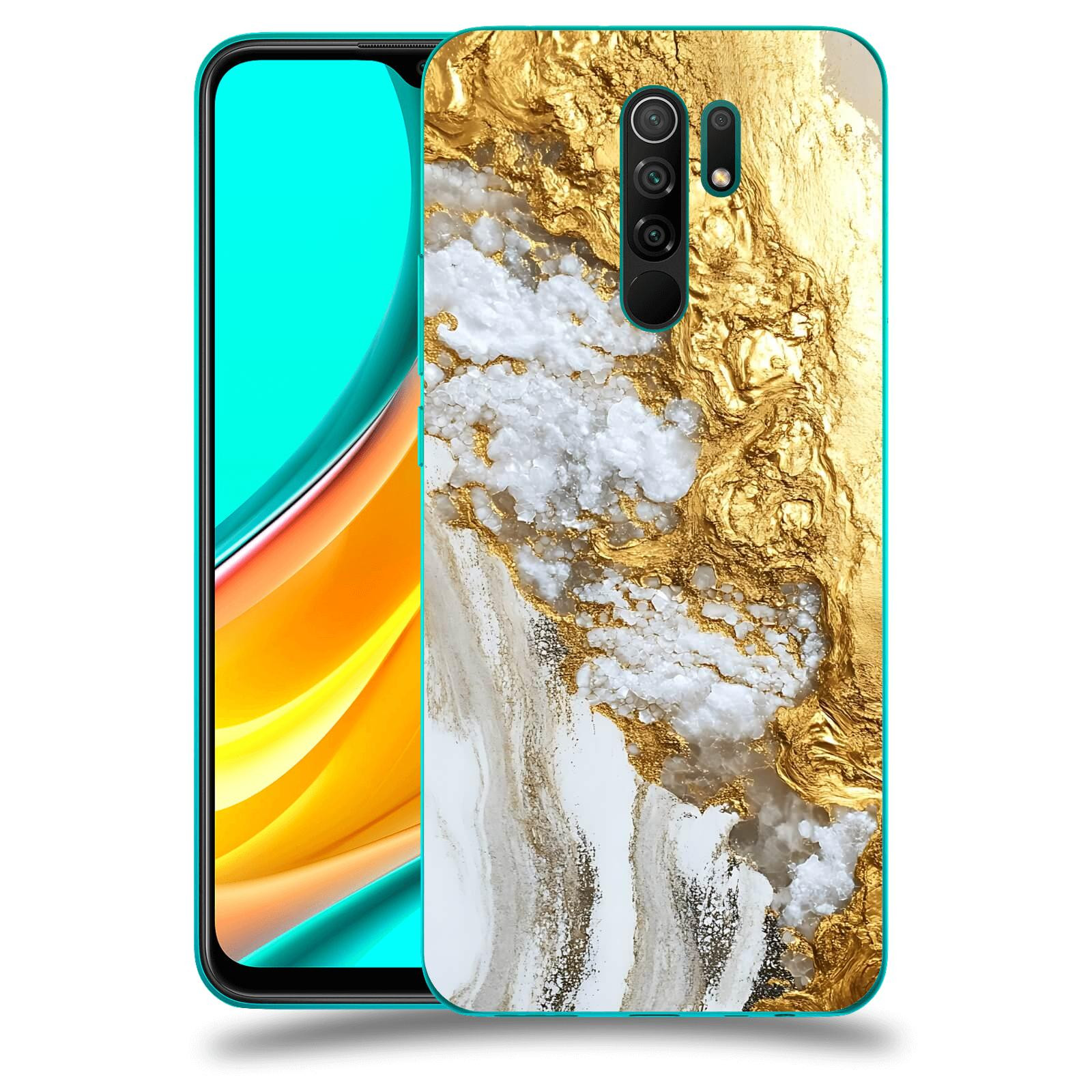 ACOVER Kryt na mobil Xiaomi Mi 9 - Liquid Gold V