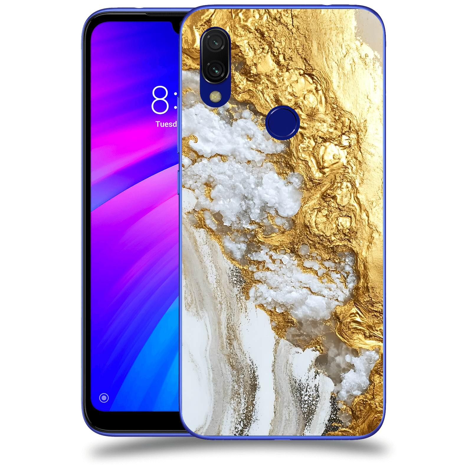 ACOVER Kryt na mobil Xiaomi Redmi 7 - Liquid Gold V