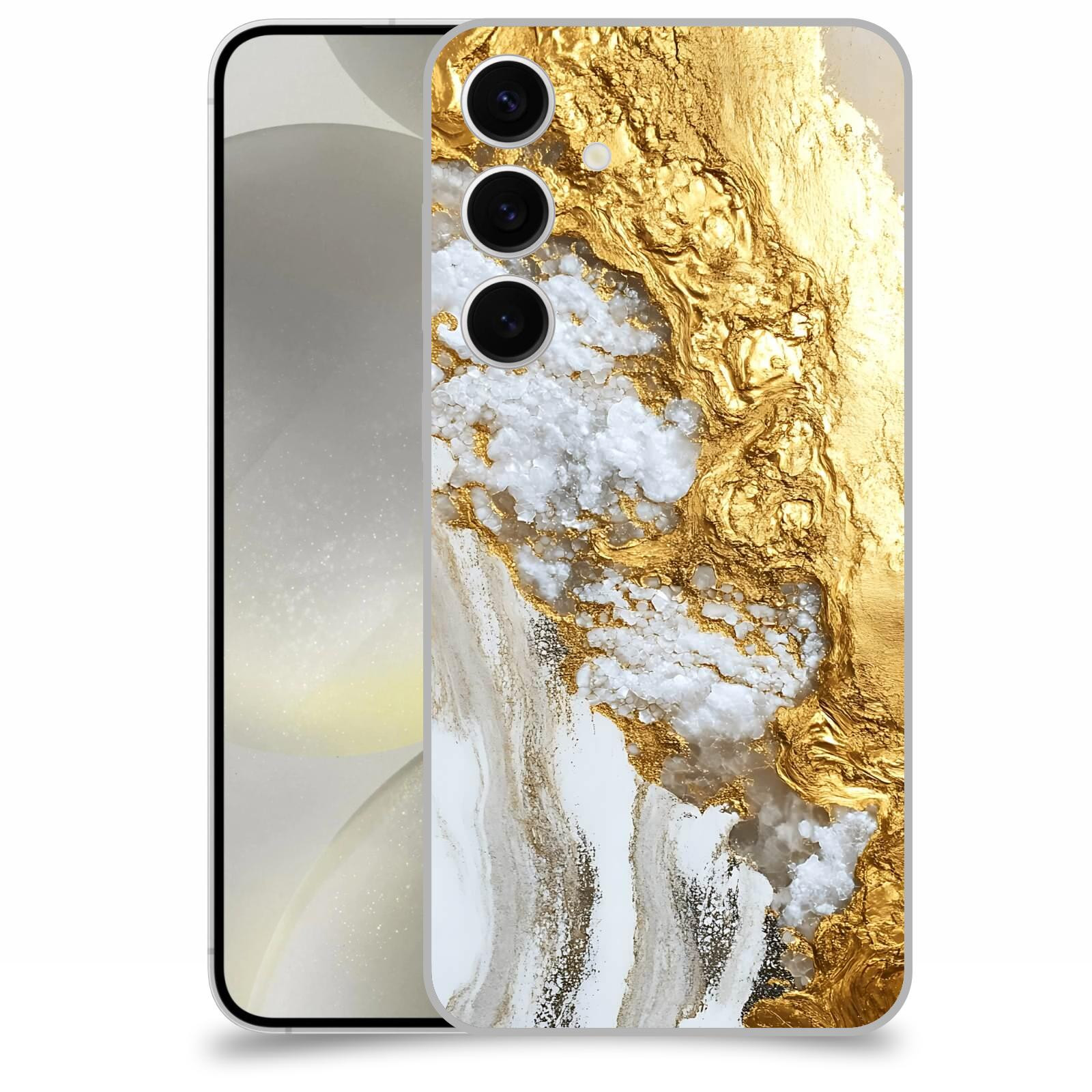 ACOVER Kryt na mobil Samsung Galaxy S24+ - Liquid Gold V