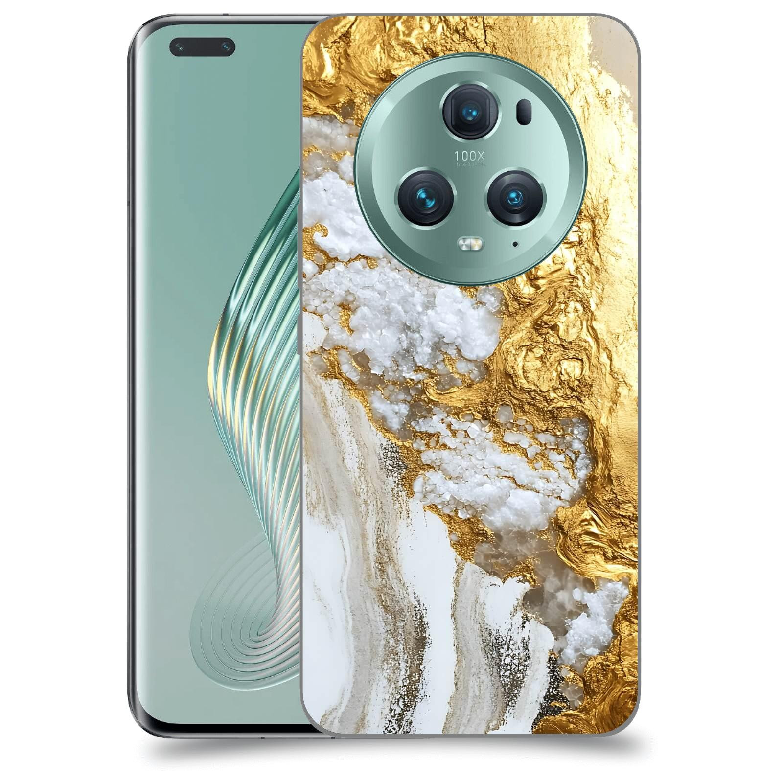 ACOVER Kryt na mobil Honor Magic5 Pro - Liquid Gold V