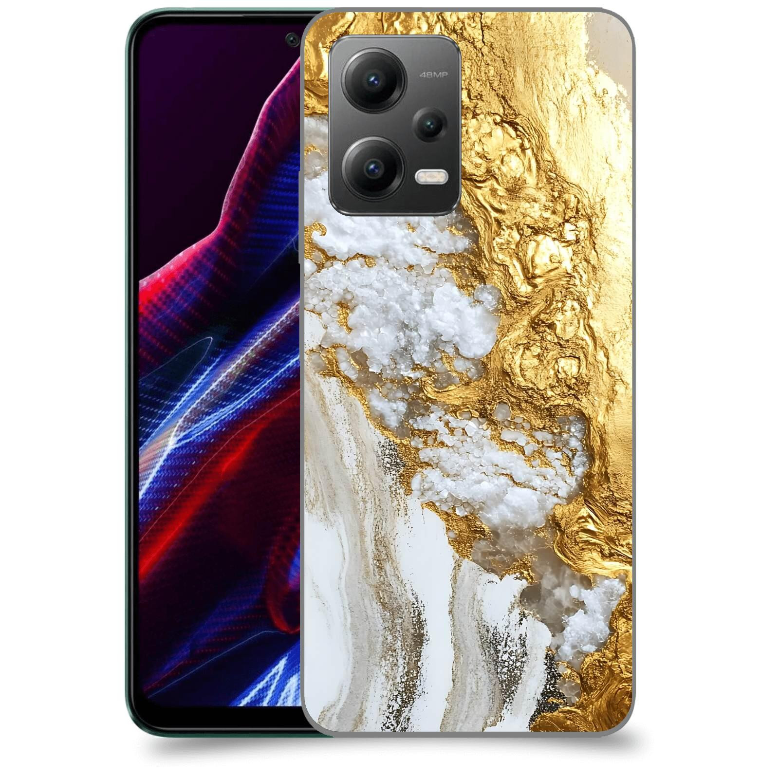 ACOVER Kryt na mobil Xiaomi Poco X5 - Liquid Gold V