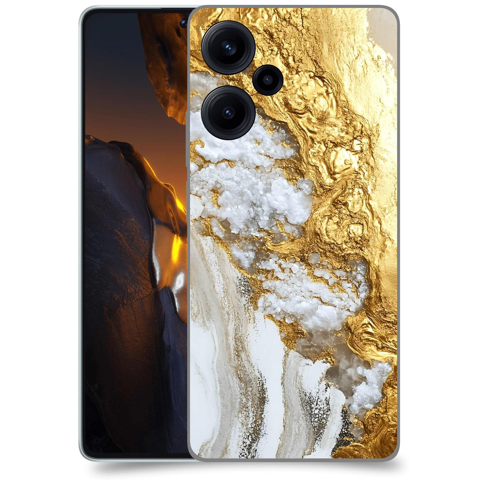 ACOVER Kryt na mobil Xiaomi Poco F5 - Liquid Gold V