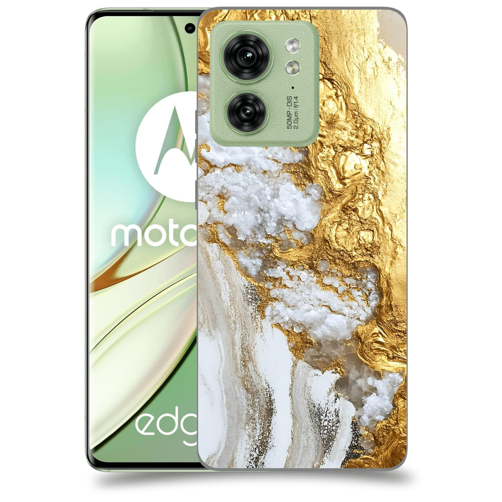 ACOVER Kryt na mobil Motorola EDGE 40 5G - Liquid Gold V