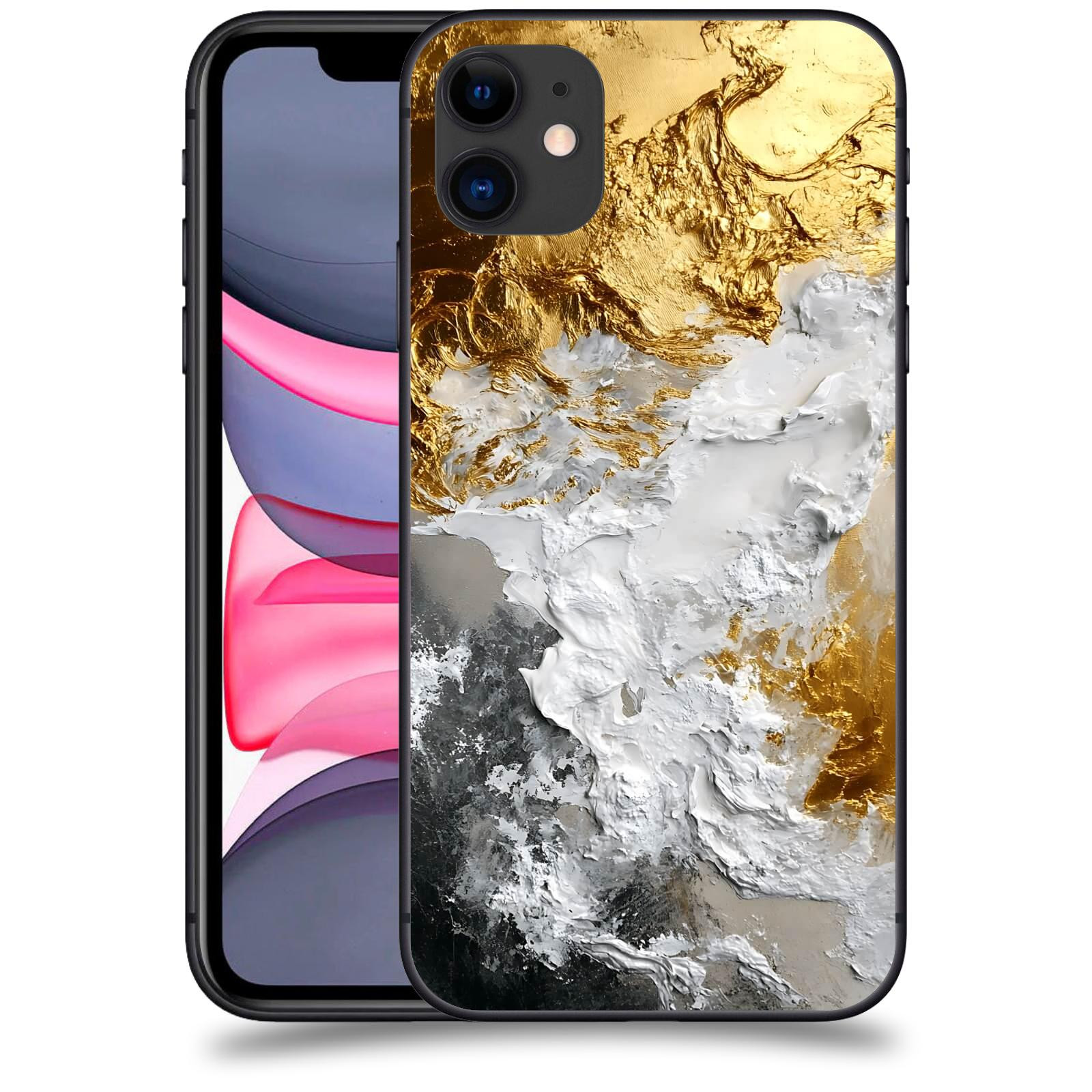ACOVER Kryt na mobil Apple iPhone 11 - Liquid Gold VI