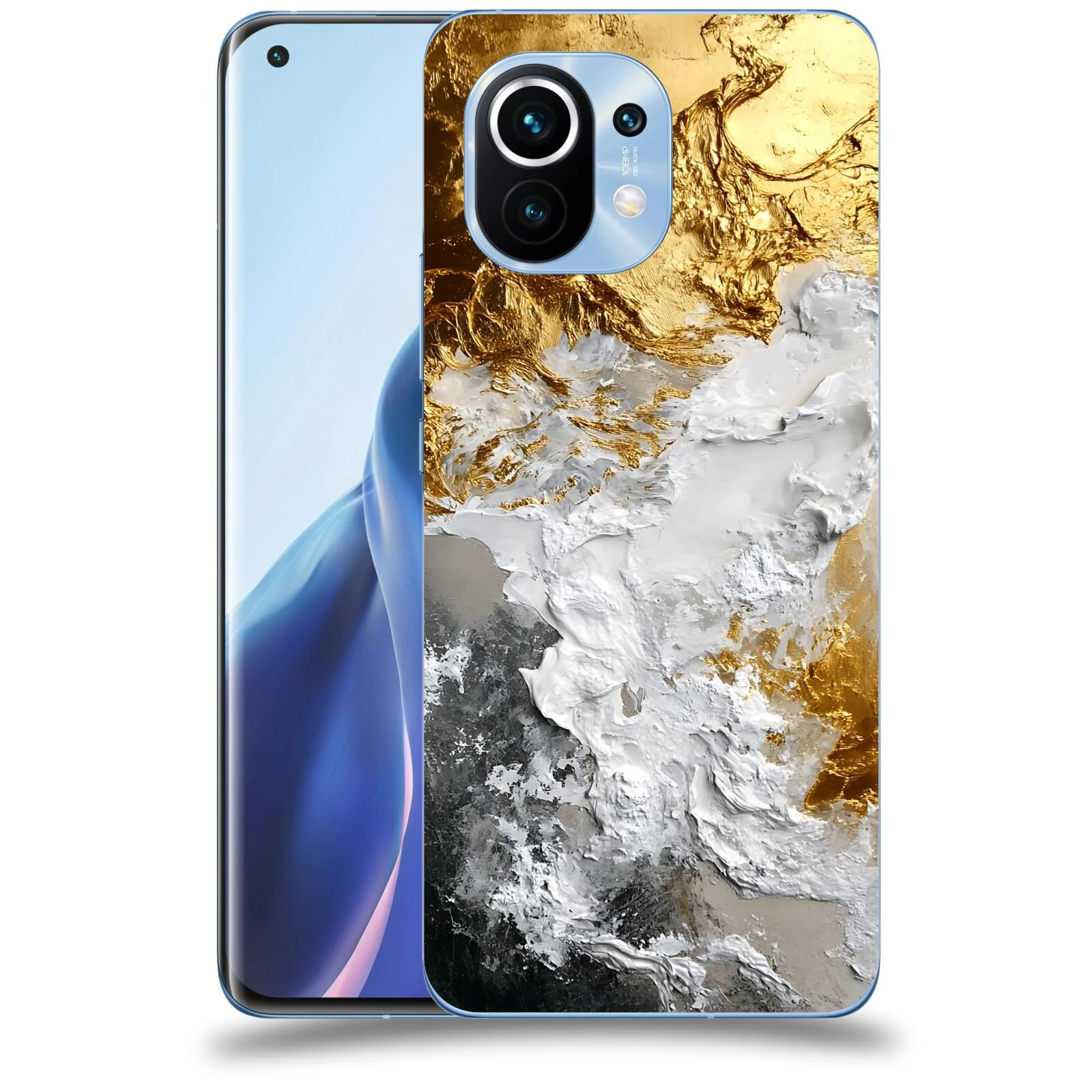 ACOVER Kryt na mobil Xiaomi Mi 11 - Liquid Gold VI
