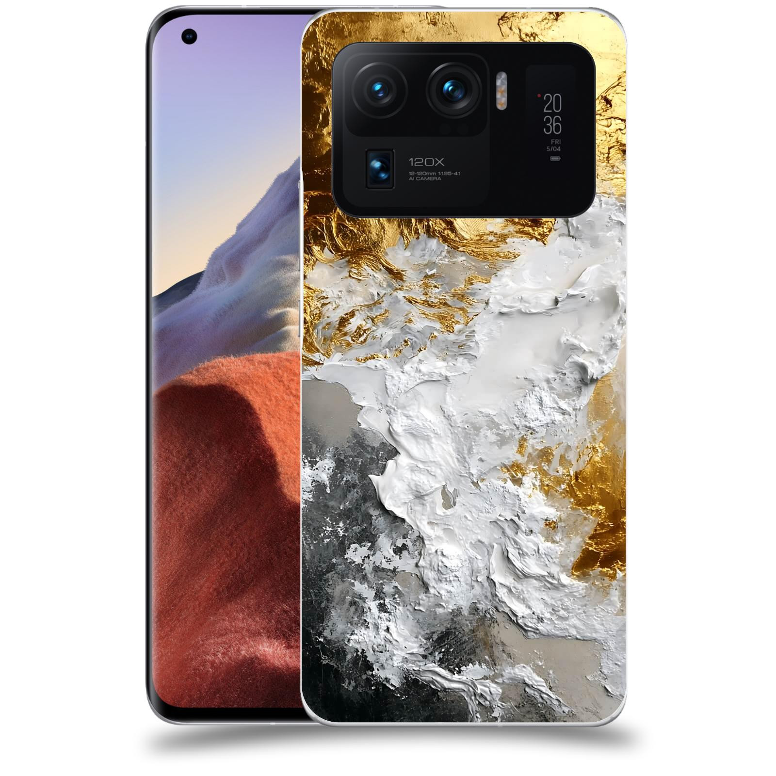 ACOVER Kryt na mobil Xiaomi Mi 11 Ultra - Liquid Gold VI