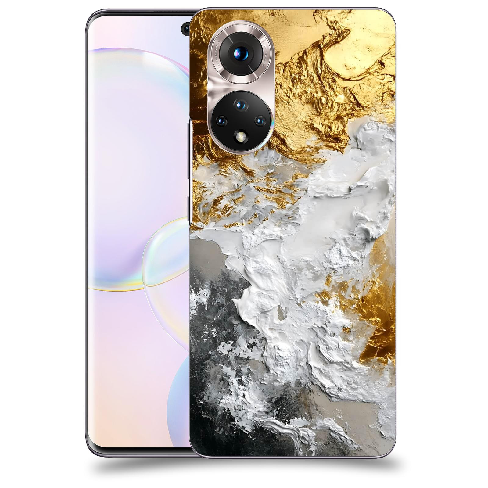 ACOVER Kryt na mobil Honor 50 5G - Liquid Gold VI
