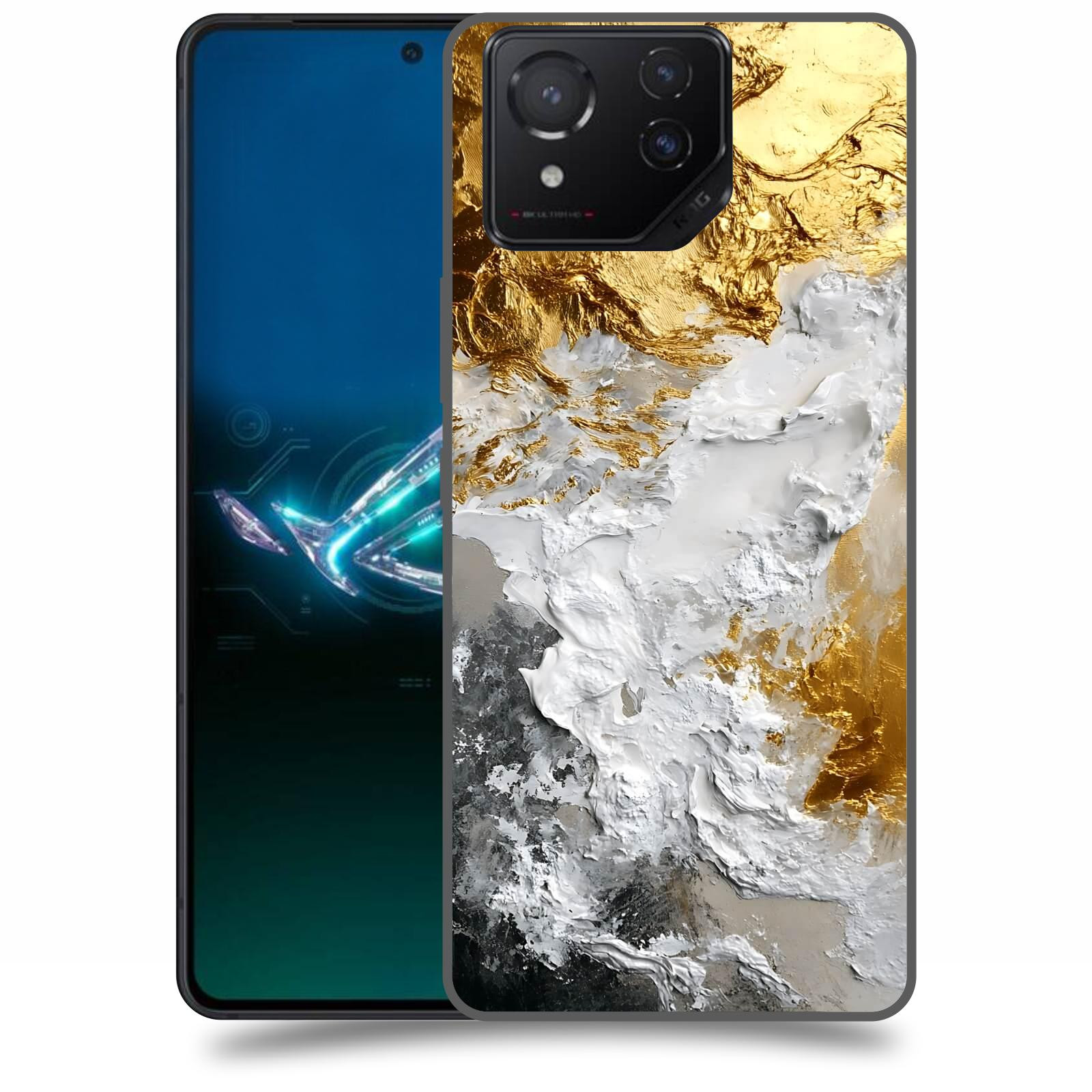 ACOVER Kryt na mobil Asus ROG Phone 8 - Liquid Gold VI
