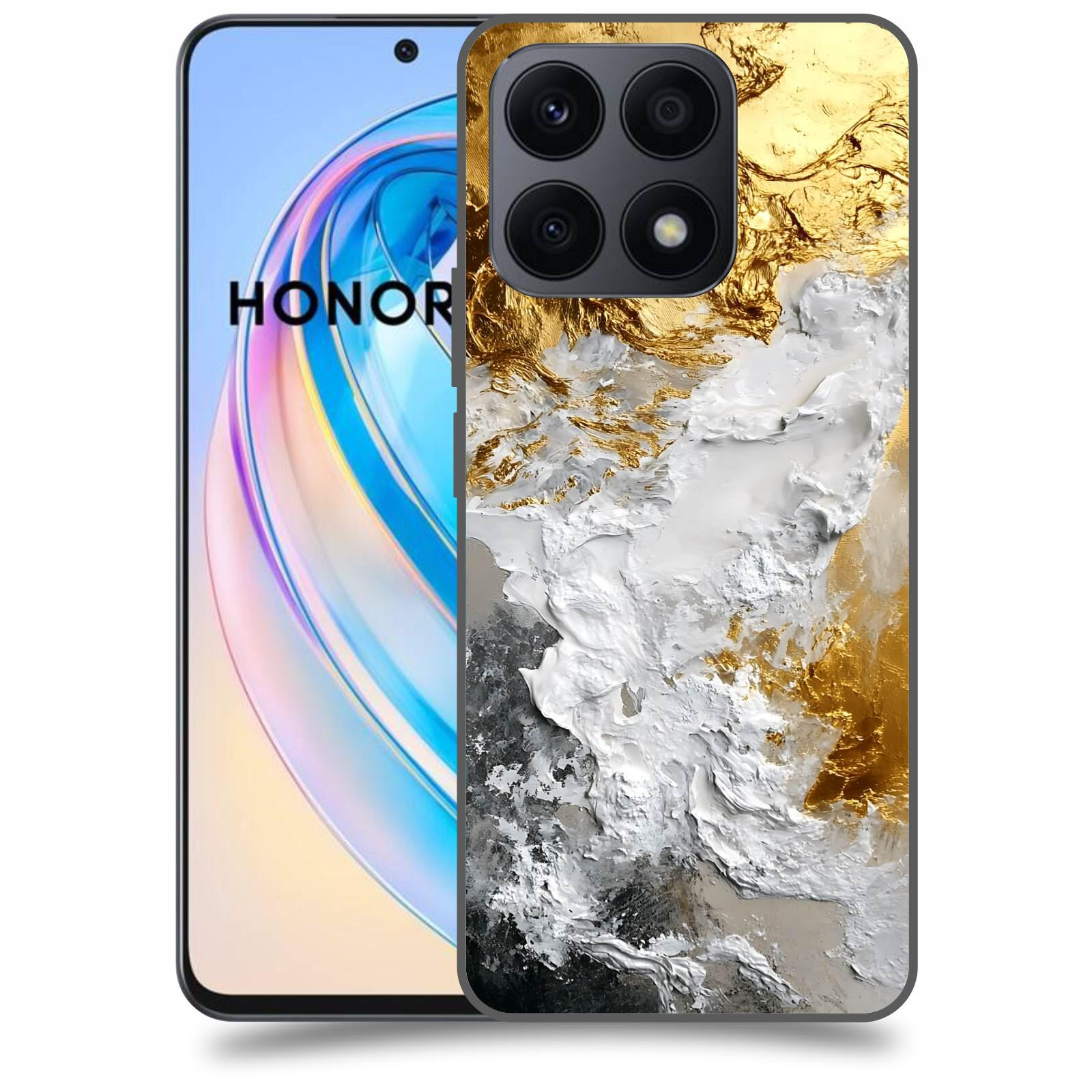 ACOVER Kryt na mobil Honor X8a - Liquid Gold VI