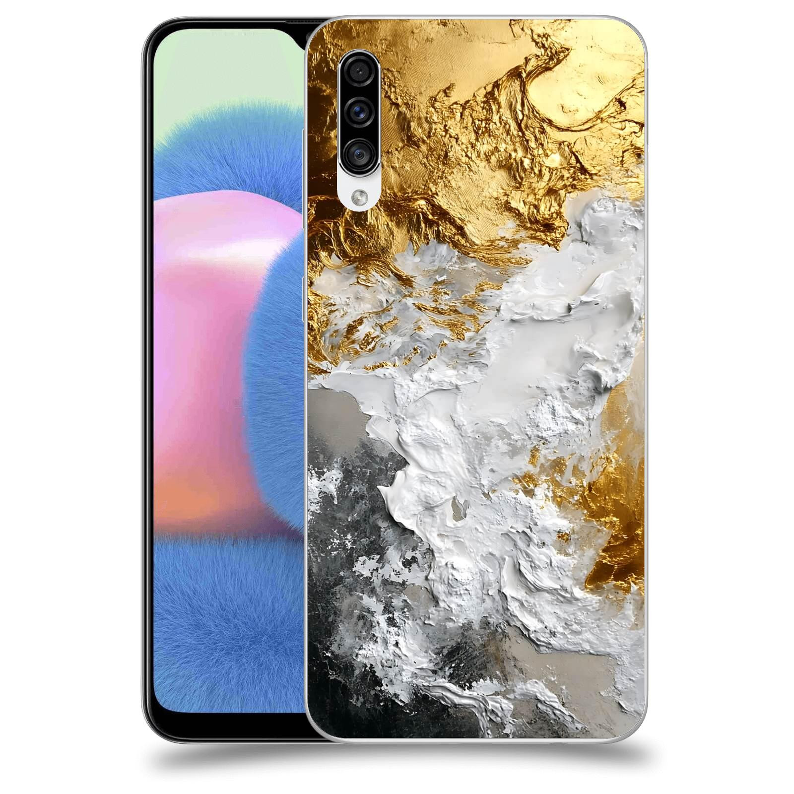 ACOVER Kryt na mobil Samsung Galaxy A30s A307F - Liquid Gold VI