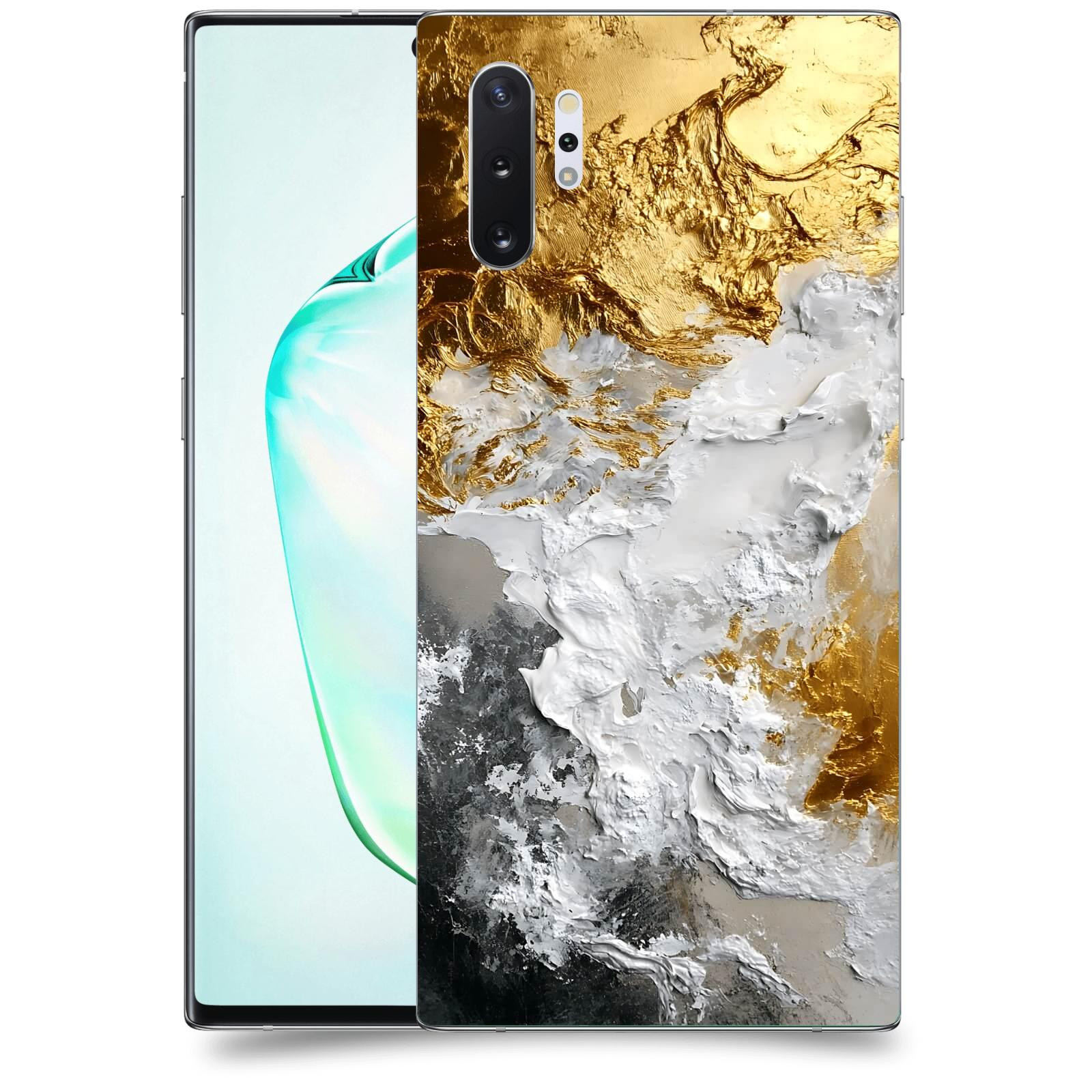 ACOVER Kryt na mobil Samsung Galaxy Note 10+ N975F - Liquid Gold VI