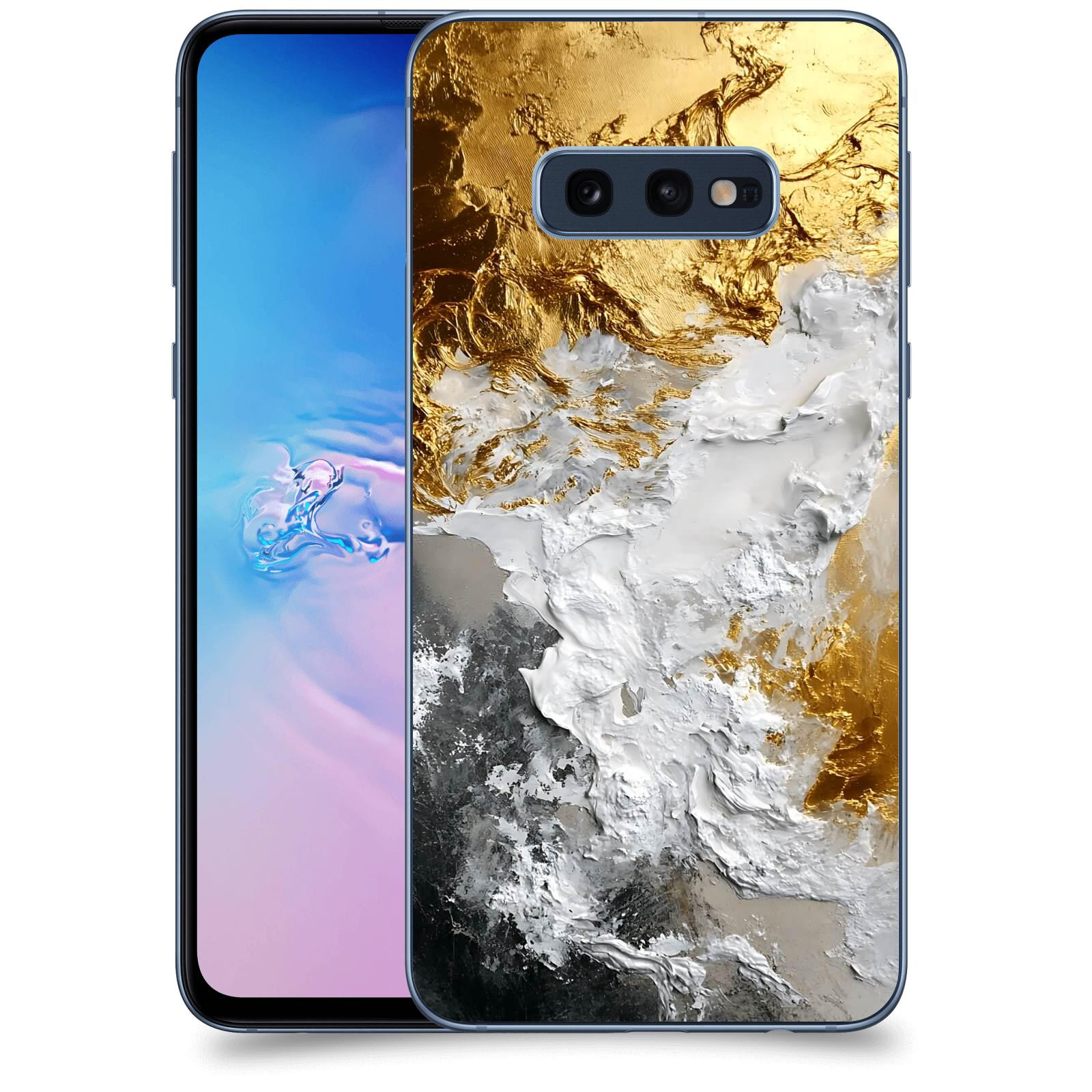 ACOVER Kryt na mobil Samsung Galaxy S10e G970 - Liquid Gold VI