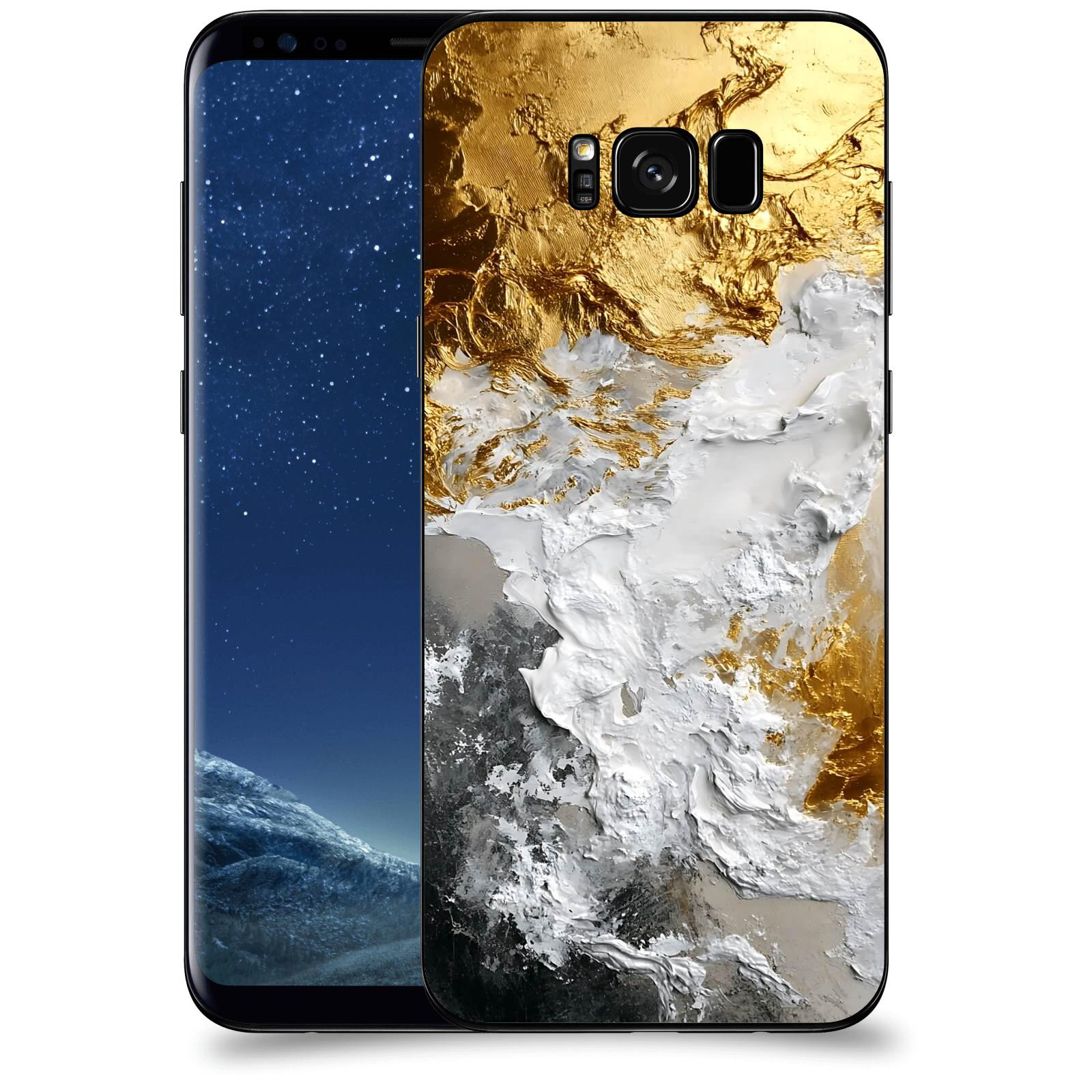 ACOVER Kryt na mobil Samsung Galaxy S8+ G955F - Liquid Gold VI
