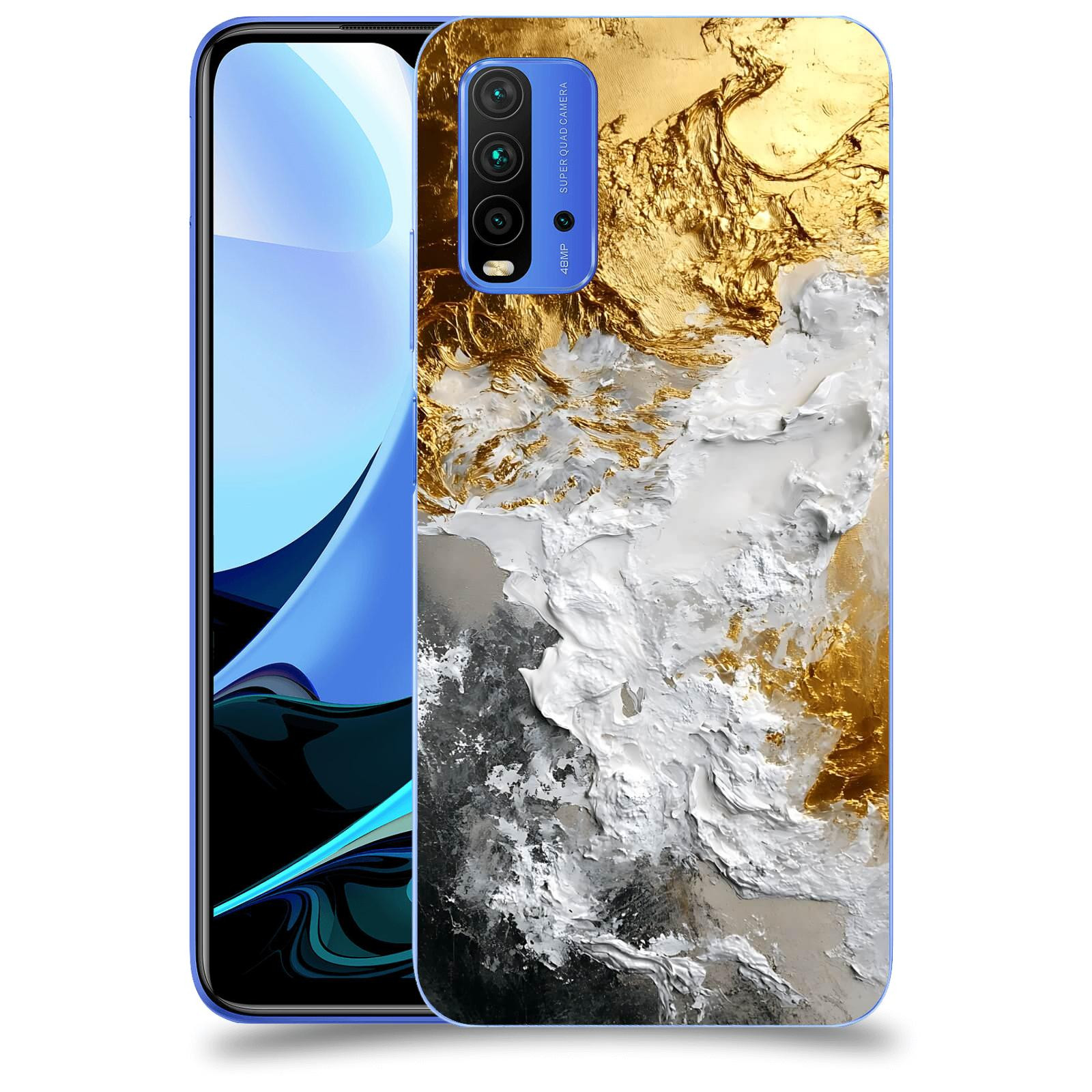 ACOVER Kryt na mobil Xiaomi Mi 9T (Pro) - Liquid Gold VI