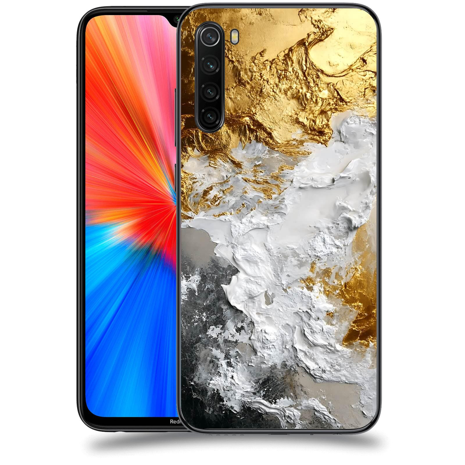 ACOVER Kryt na mobil Xiaomi Redmi Note 8 - Liquid Gold VI