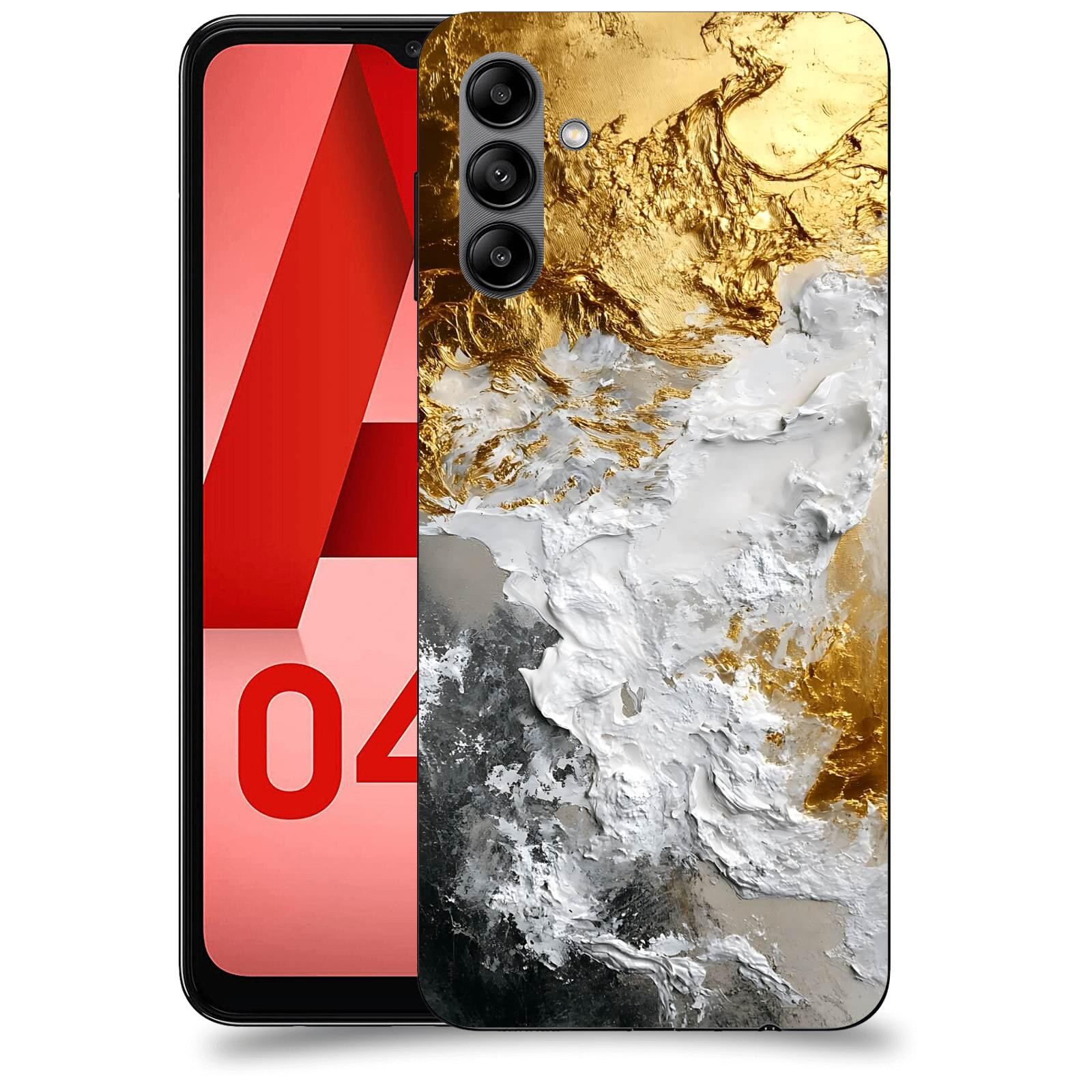 ACOVER Kryt na mobil Samsung Galaxy A04s - Liquid Gold VI