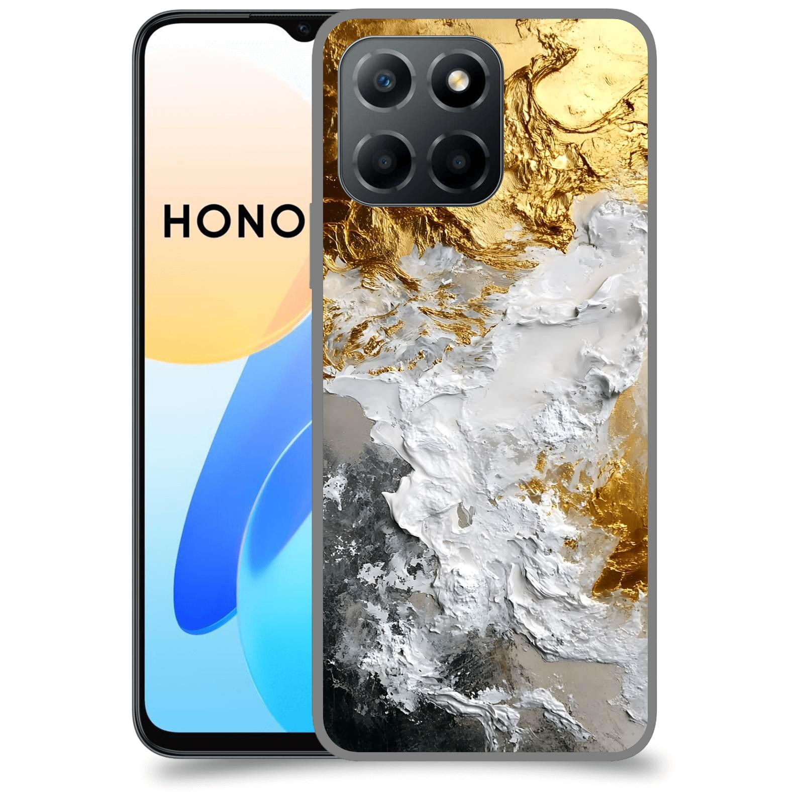ACOVER Kryt na mobil Honor X8 4G - Liquid Gold VI