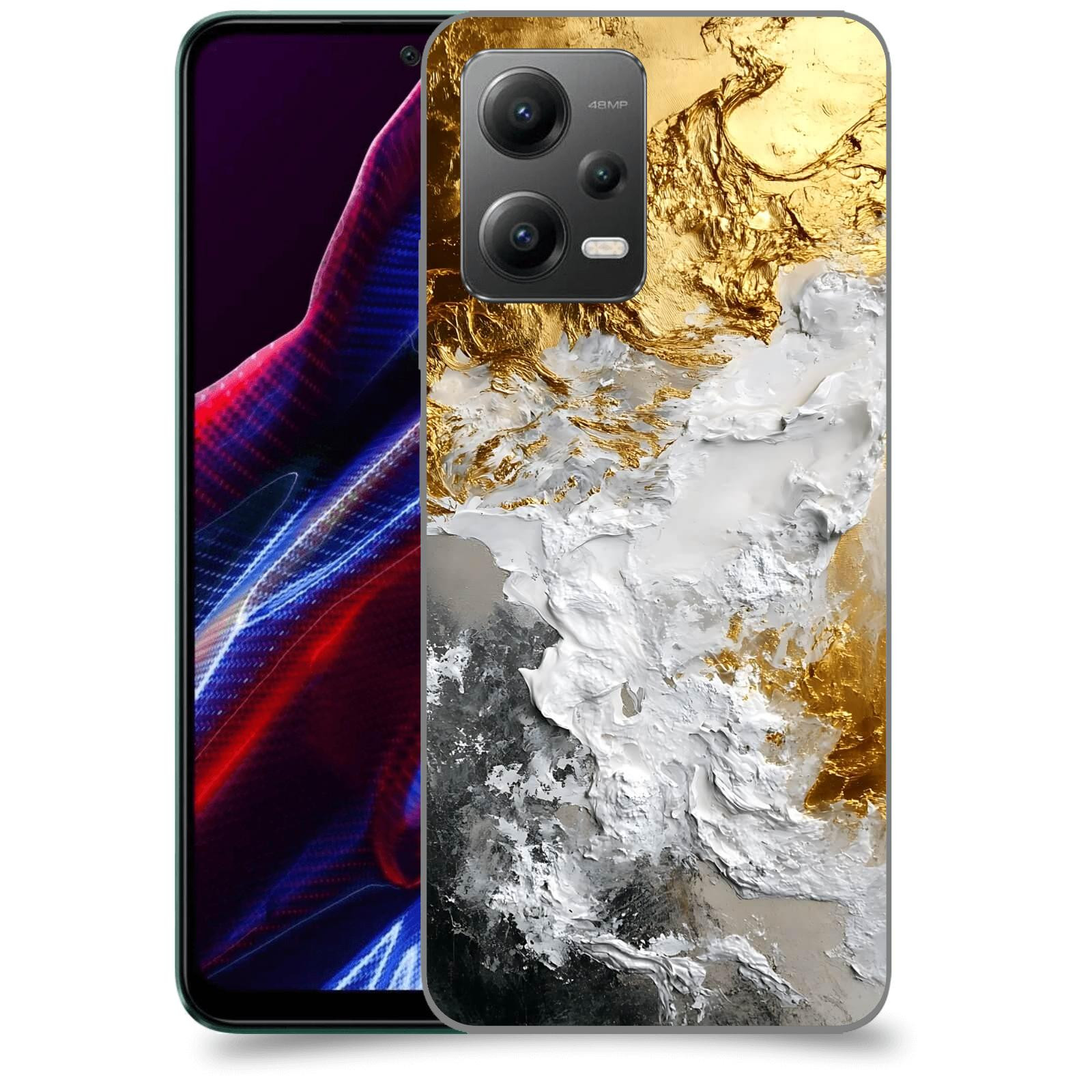 ACOVER Kryt na mobil Xiaomi Poco X5 - Liquid Gold VI
