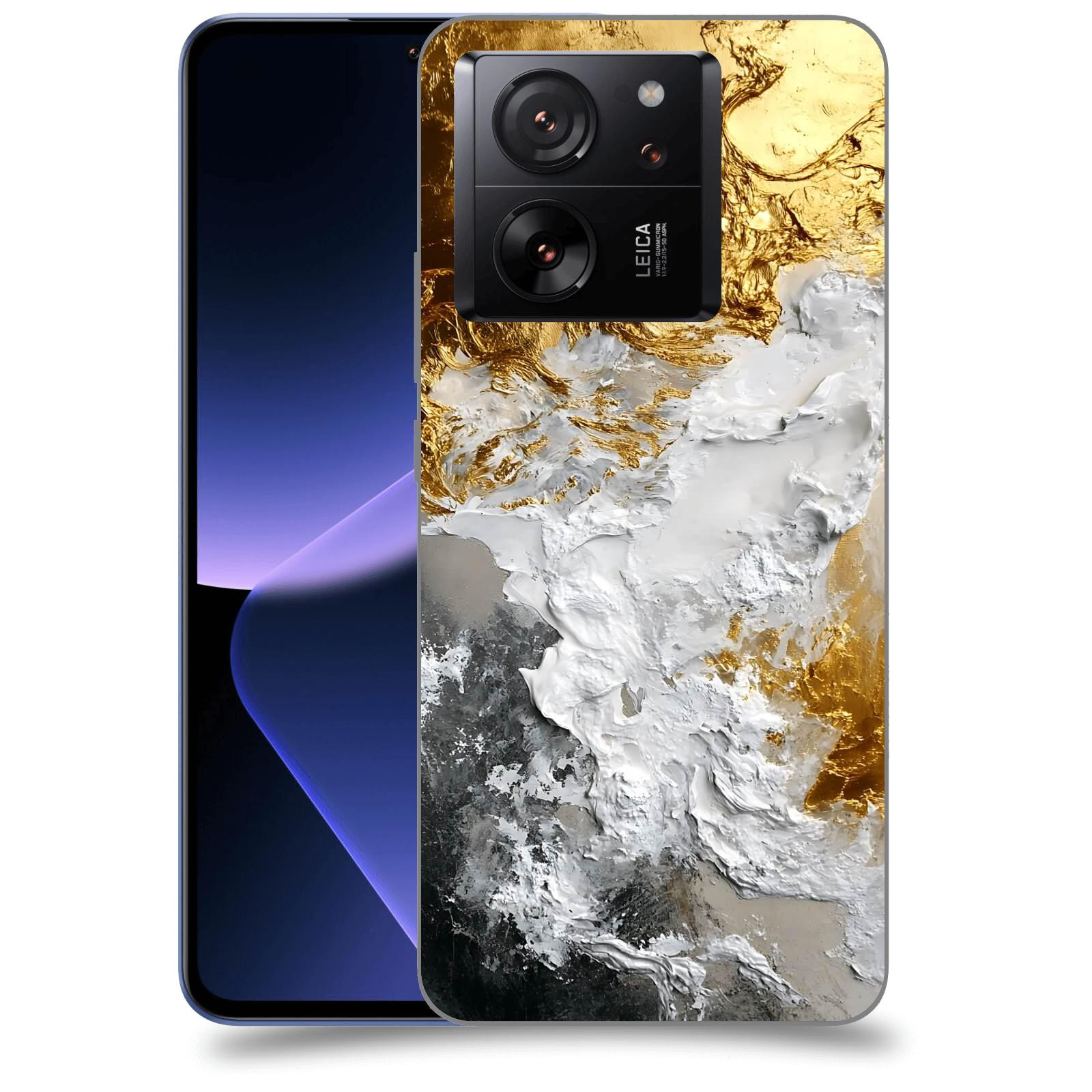 ACOVER Kryt na mobil Xiaomi 13T - Liquid Gold VI