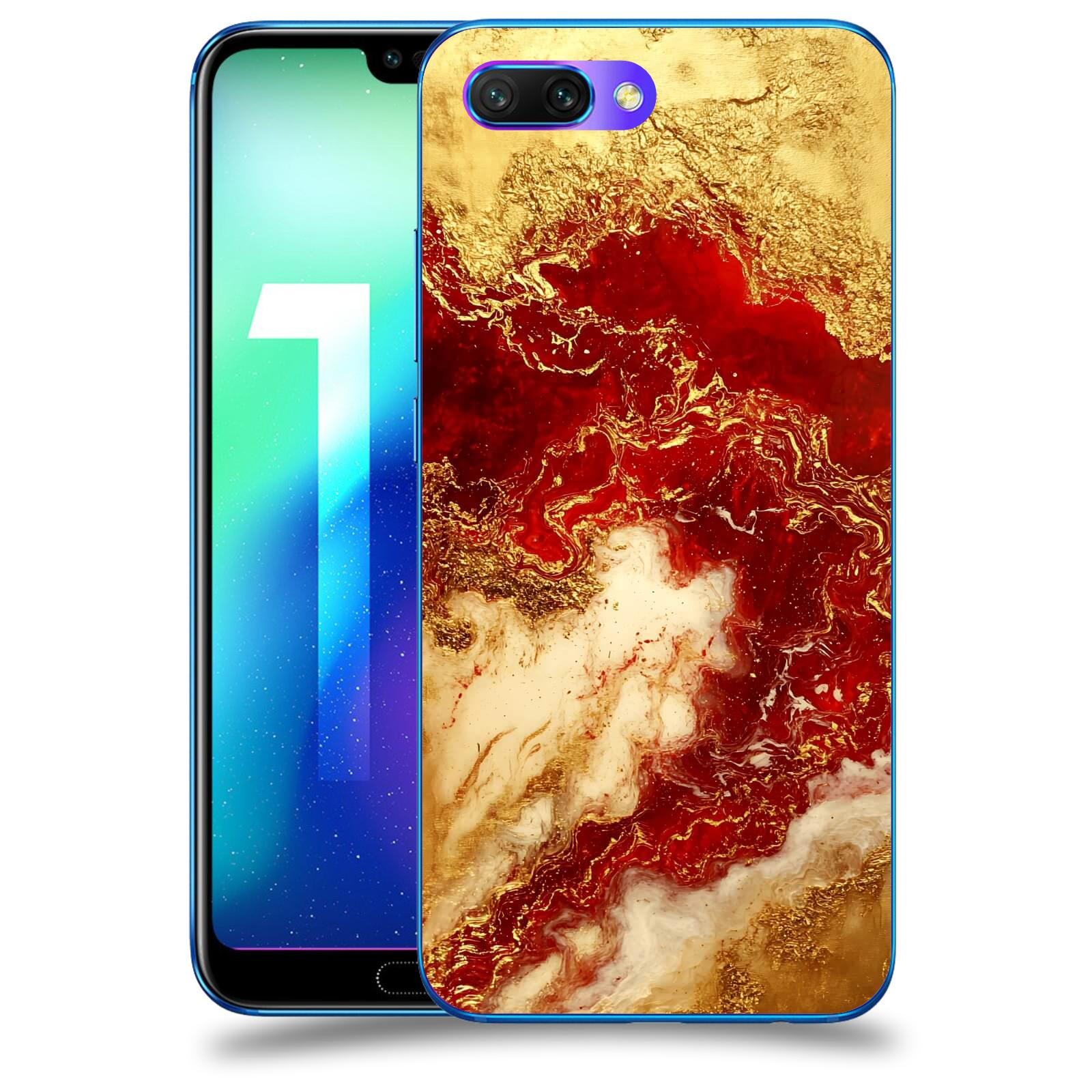 ACOVER Kryt na mobil Honor 10 - Golden Blood I