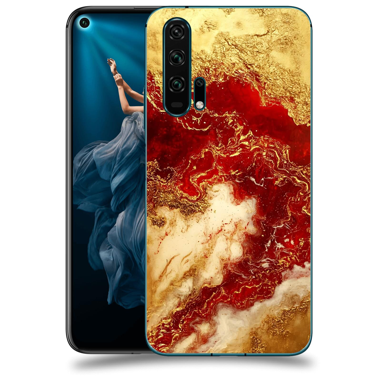 ACOVER Kryt na mobil Honor 20 Pro - Golden Blood I