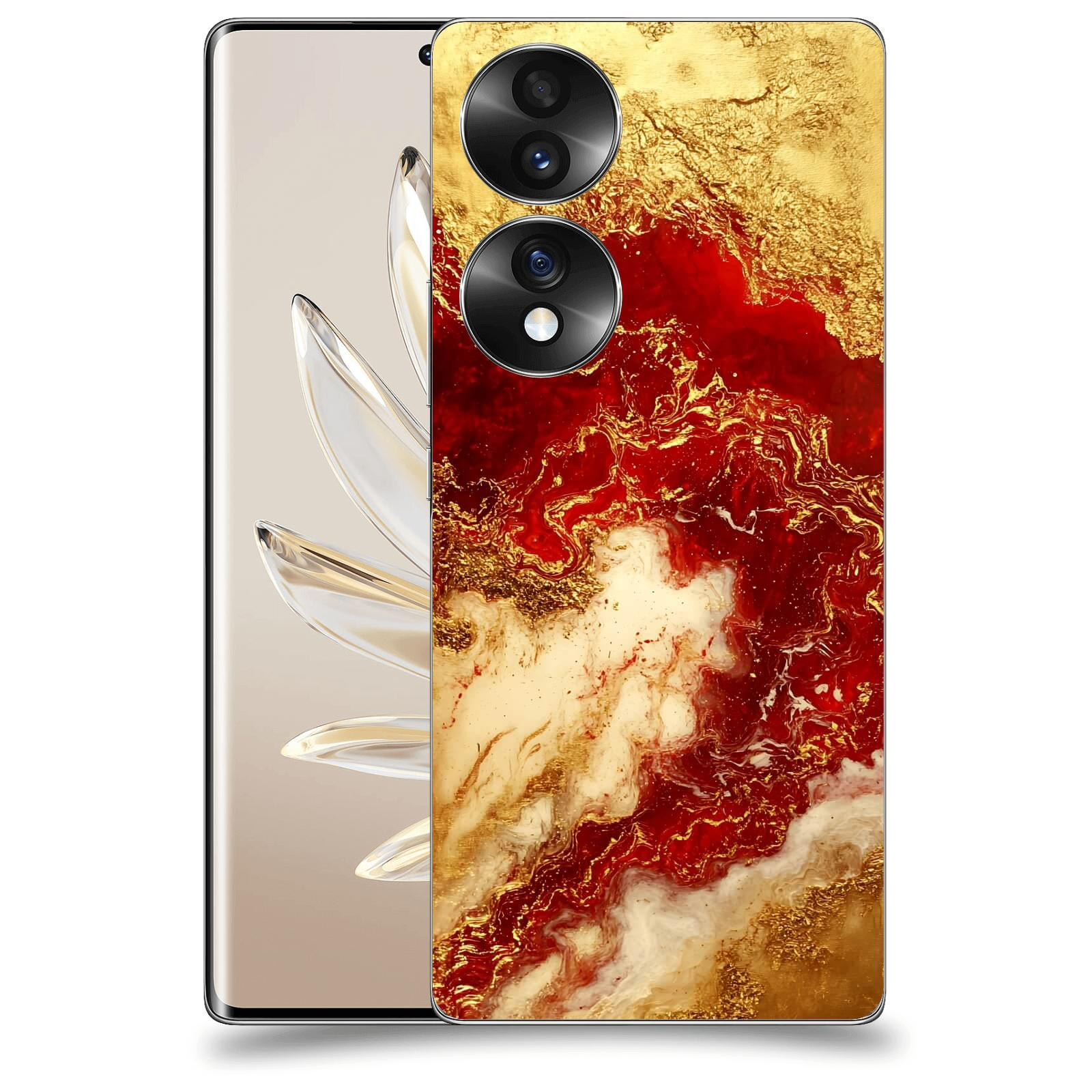 ACOVER Kryt na mobil Honor 70 - Golden Blood I