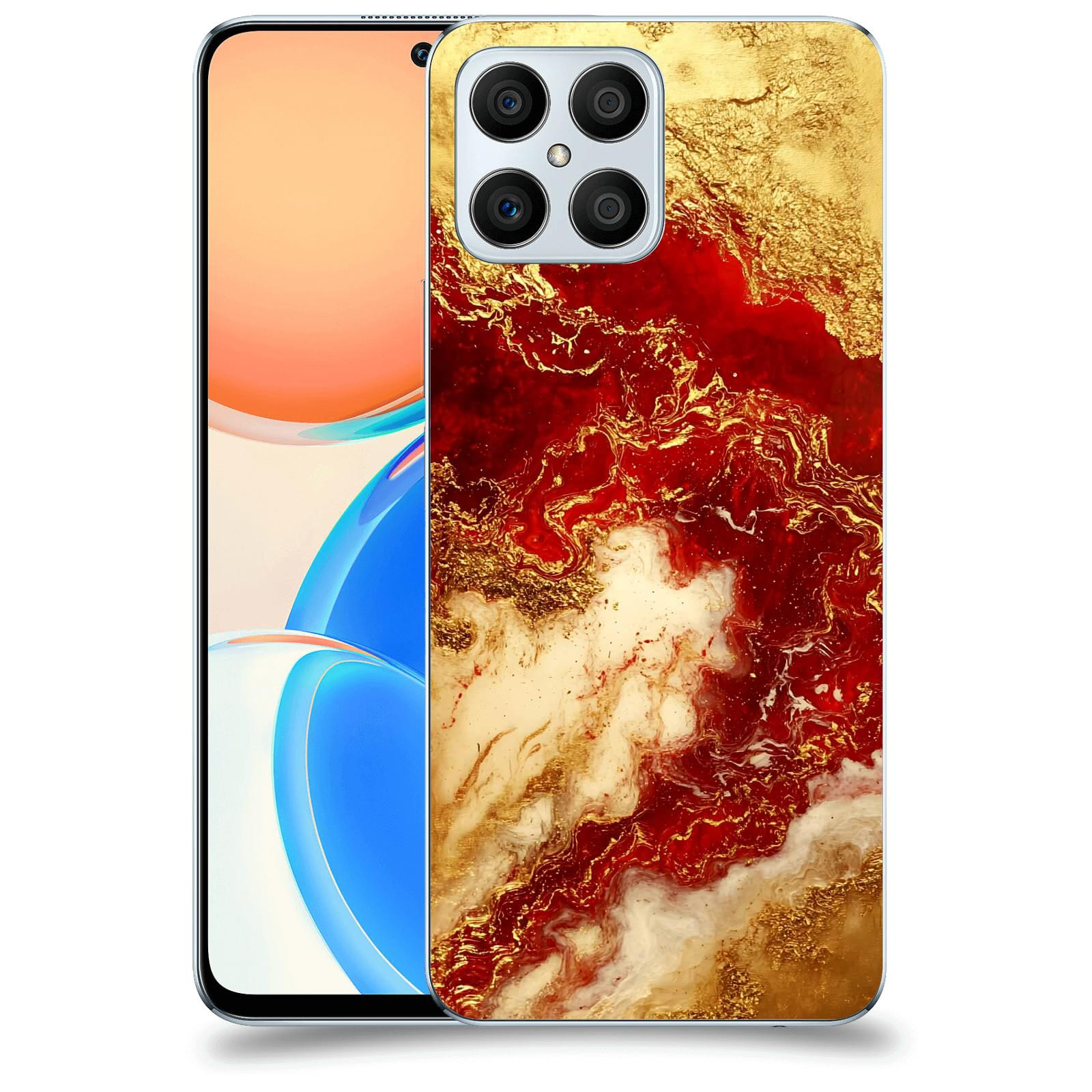 ACOVER Kryt na mobil Honor X8 5G - Golden Blood I