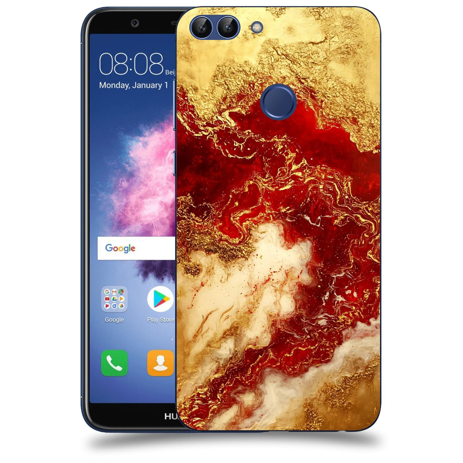 ACOVER Kryt na mobil Huawei P Smart - Golden Blood I
