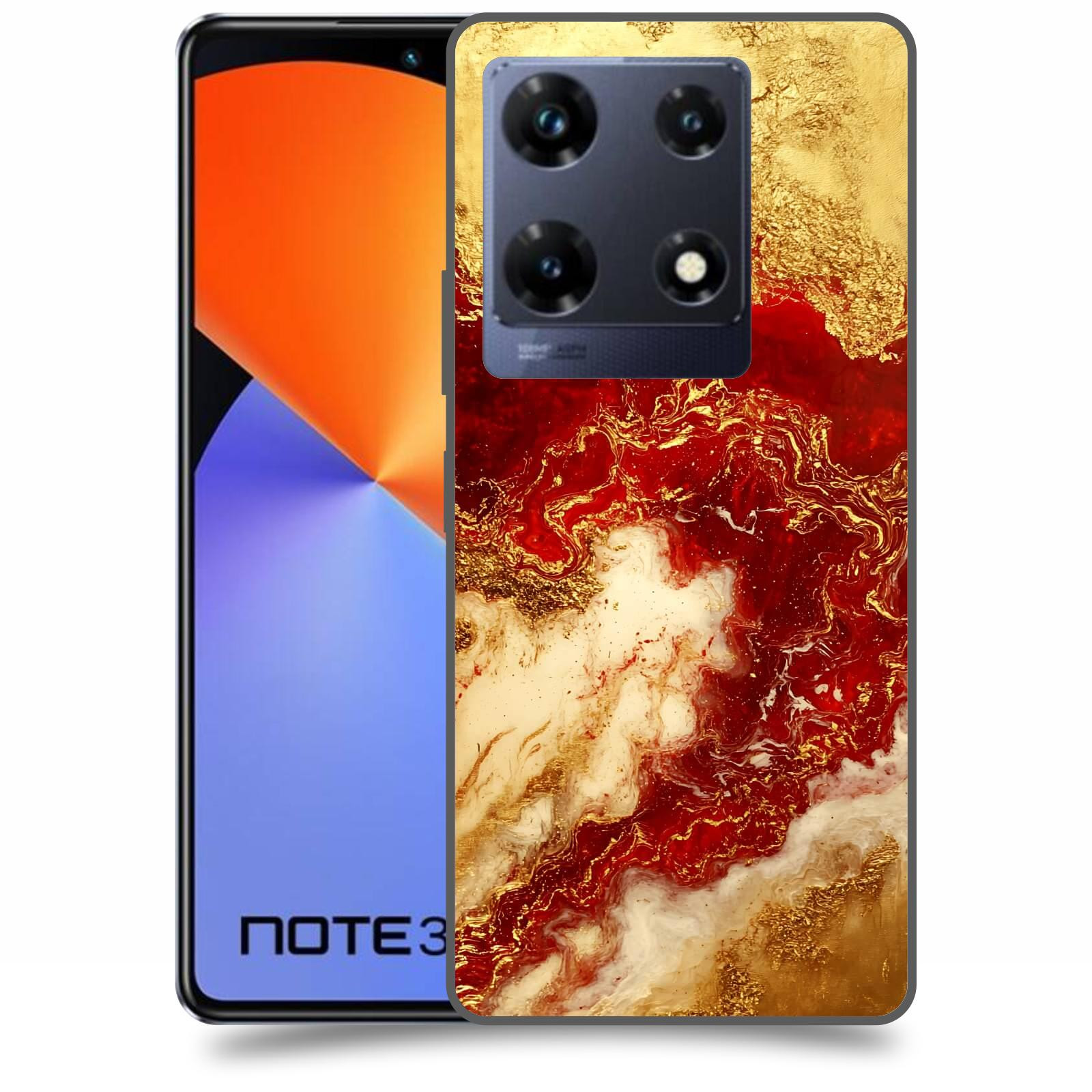 ACOVER Kryt na mobil Infinix Note 30 PRO - Golden Blood I