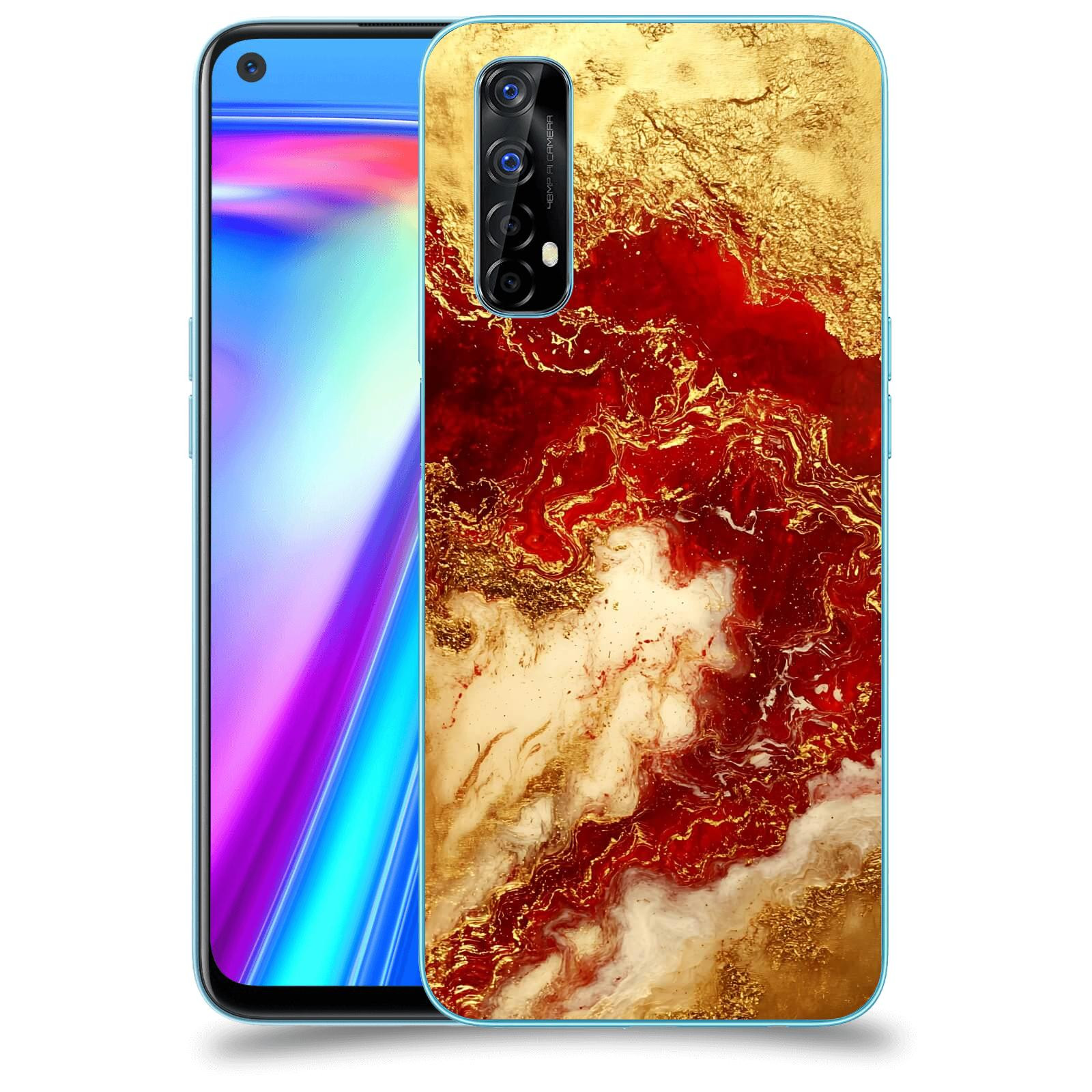 ACOVER Kryt na mobil Realme 7 - Golden Blood I