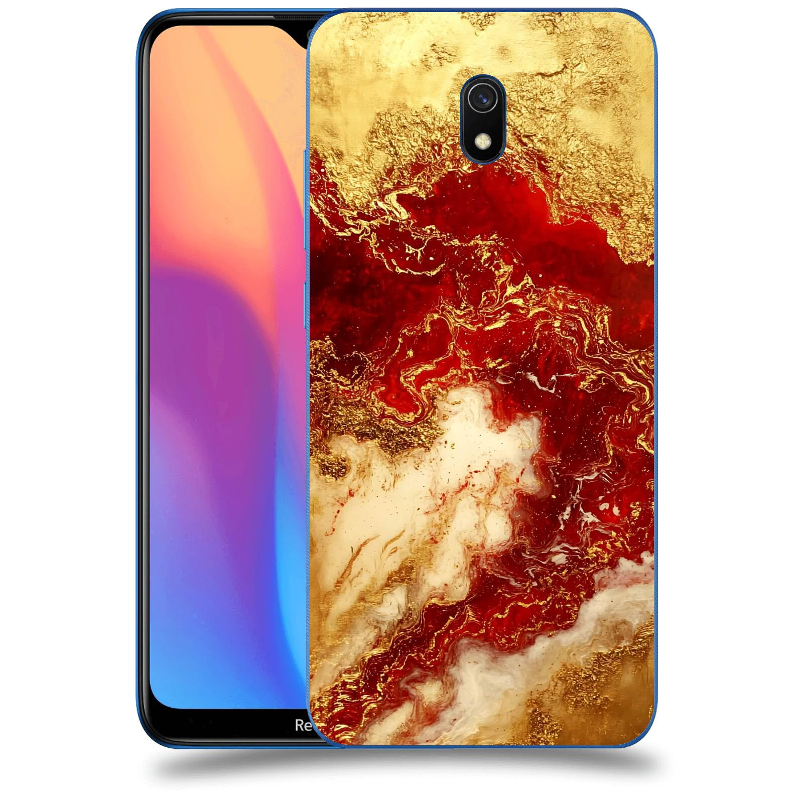 ACOVER Kryt na mobil Xiaomi Redmi 8A - Golden Blood I