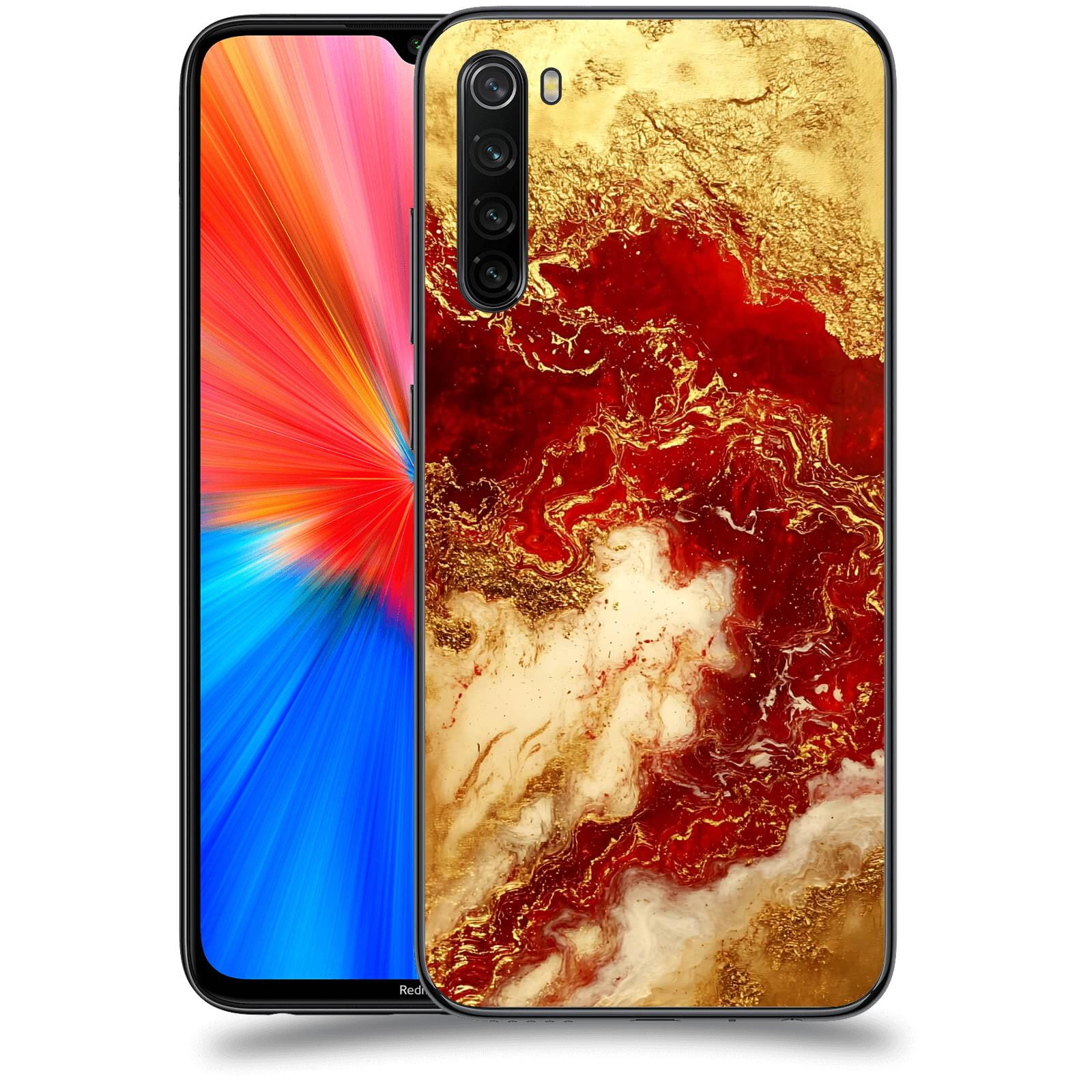 ACOVER Kryt na mobil Xiaomi Redmi Note 8 - Golden Blood I