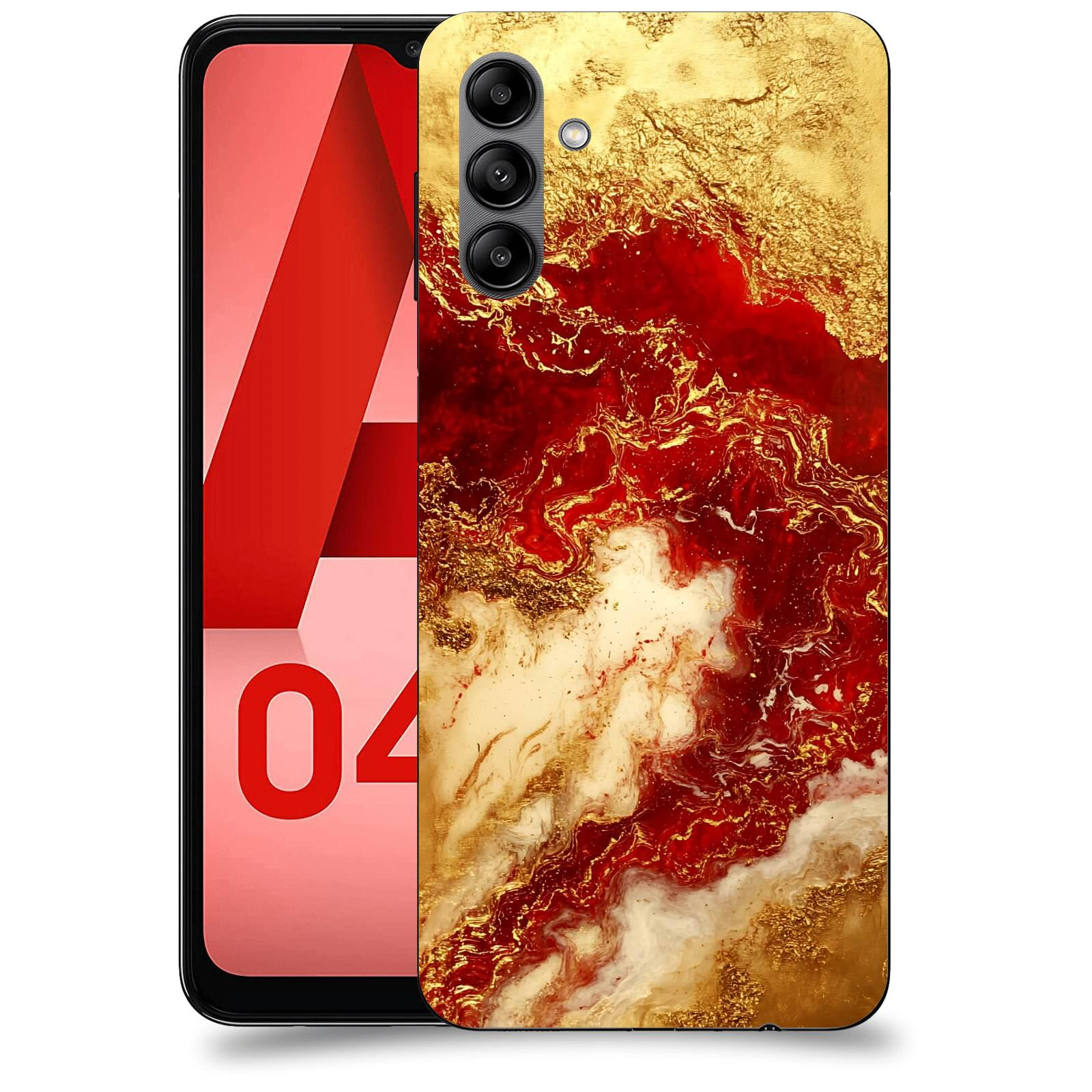 ACOVER Kryt na mobil Samsung Galaxy A04s - Golden Blood I