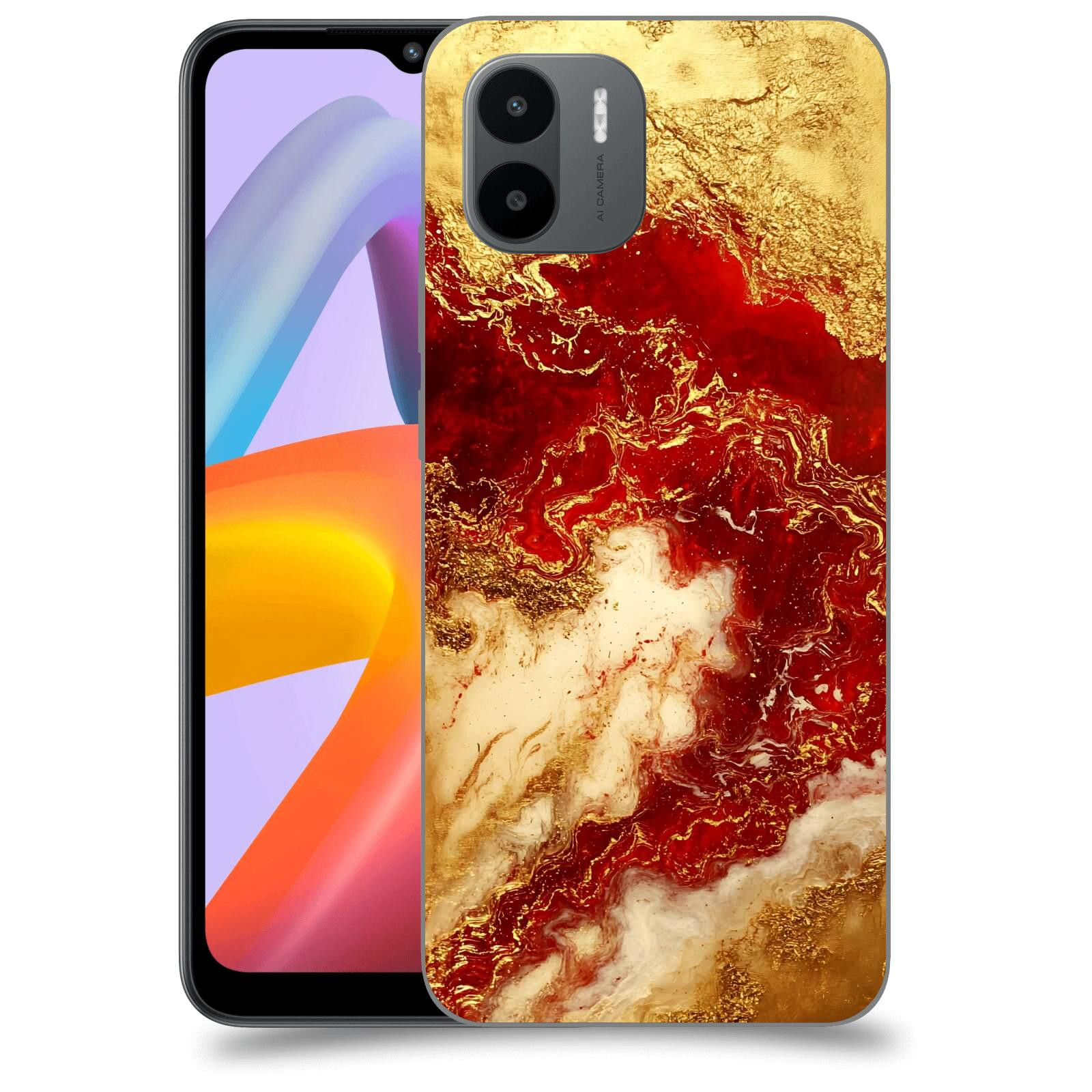 ACOVER Kryt na mobil Xiaomi Redmi A2+ - Golden Blood I