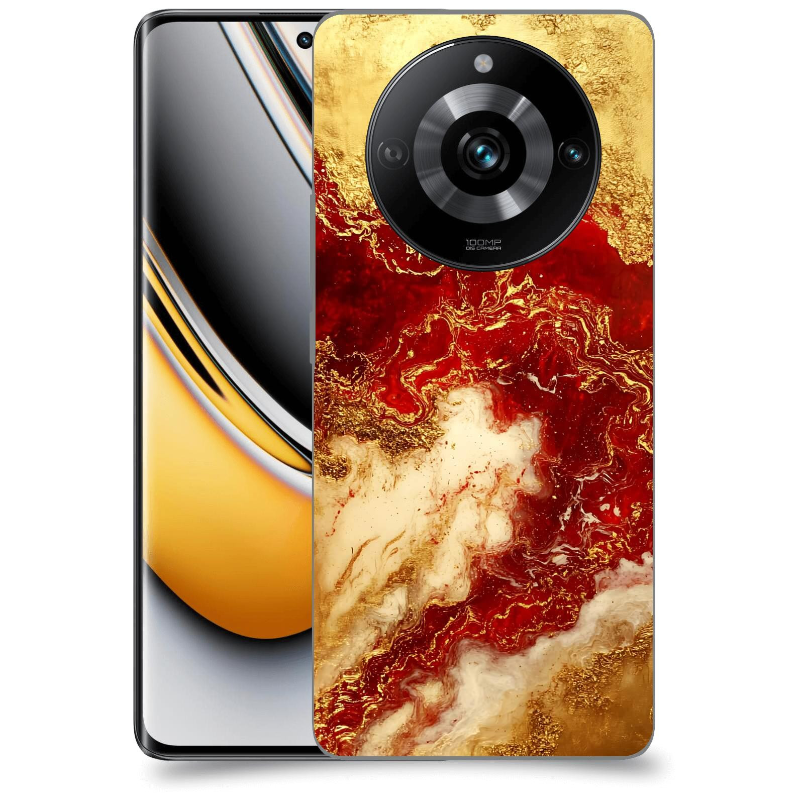 ACOVER Kryt na mobil Realme 11 Pro 5G - Golden Blood I
