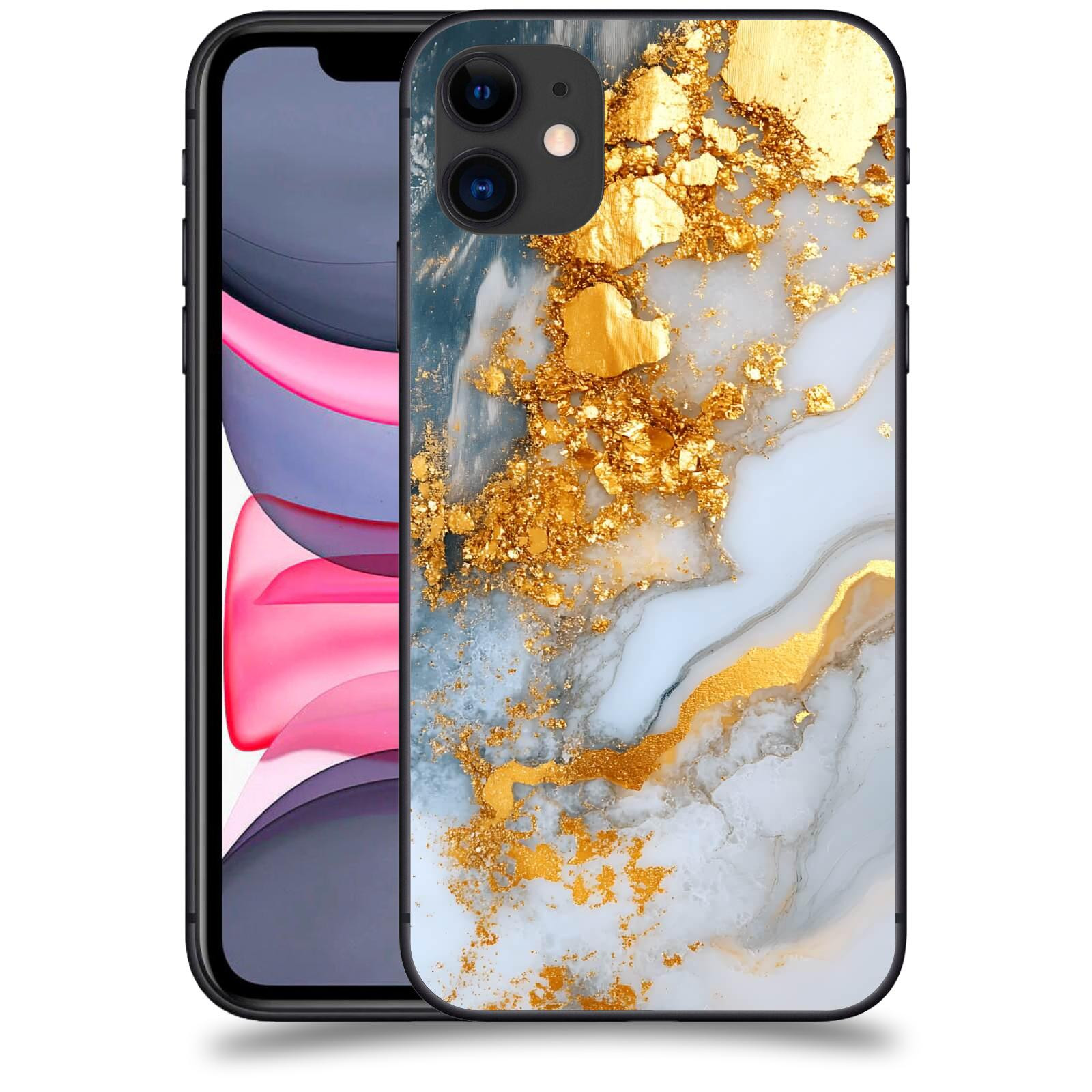 ACOVER Kryt na mobil Apple iPhone 11 - Liquid Gold VII