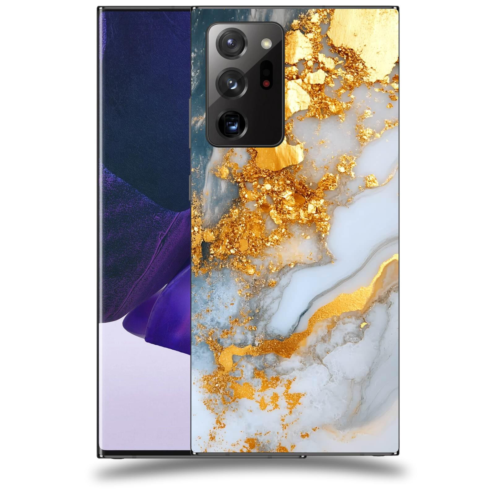 ACOVER Kryt na mobil Samsung Galaxy Note 20 Ultra - Liquid Gold VII