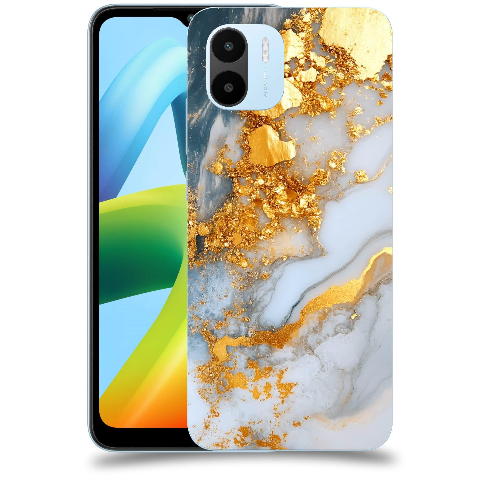 ACOVER Kryt na mobil Xiaomi Redmi A1 - Liquid Gold VII