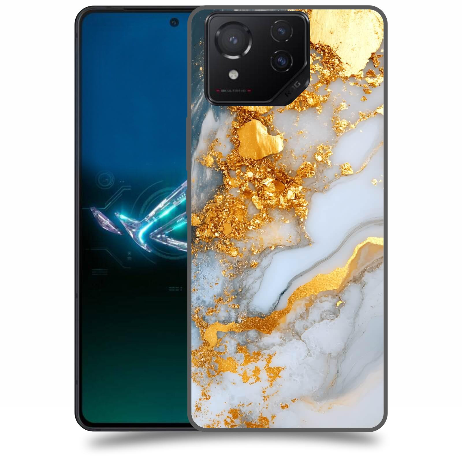 ACOVER Kryt na mobil Asus ROG Phone 8 - Liquid Gold VII