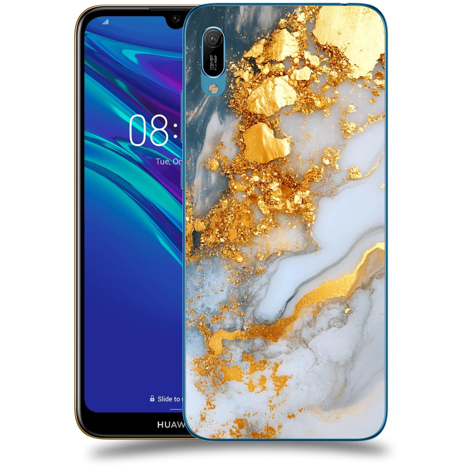 ACOVER Kryt na mobil Huawei Y6 2019 - Liquid Gold VII