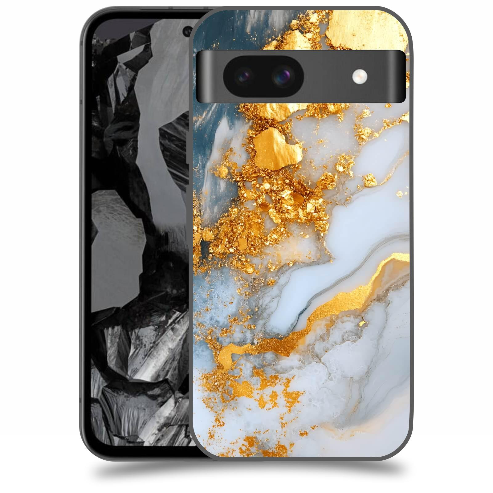 ACOVER Kryt na mobil Google Pixel 8A - Liquid Gold VII