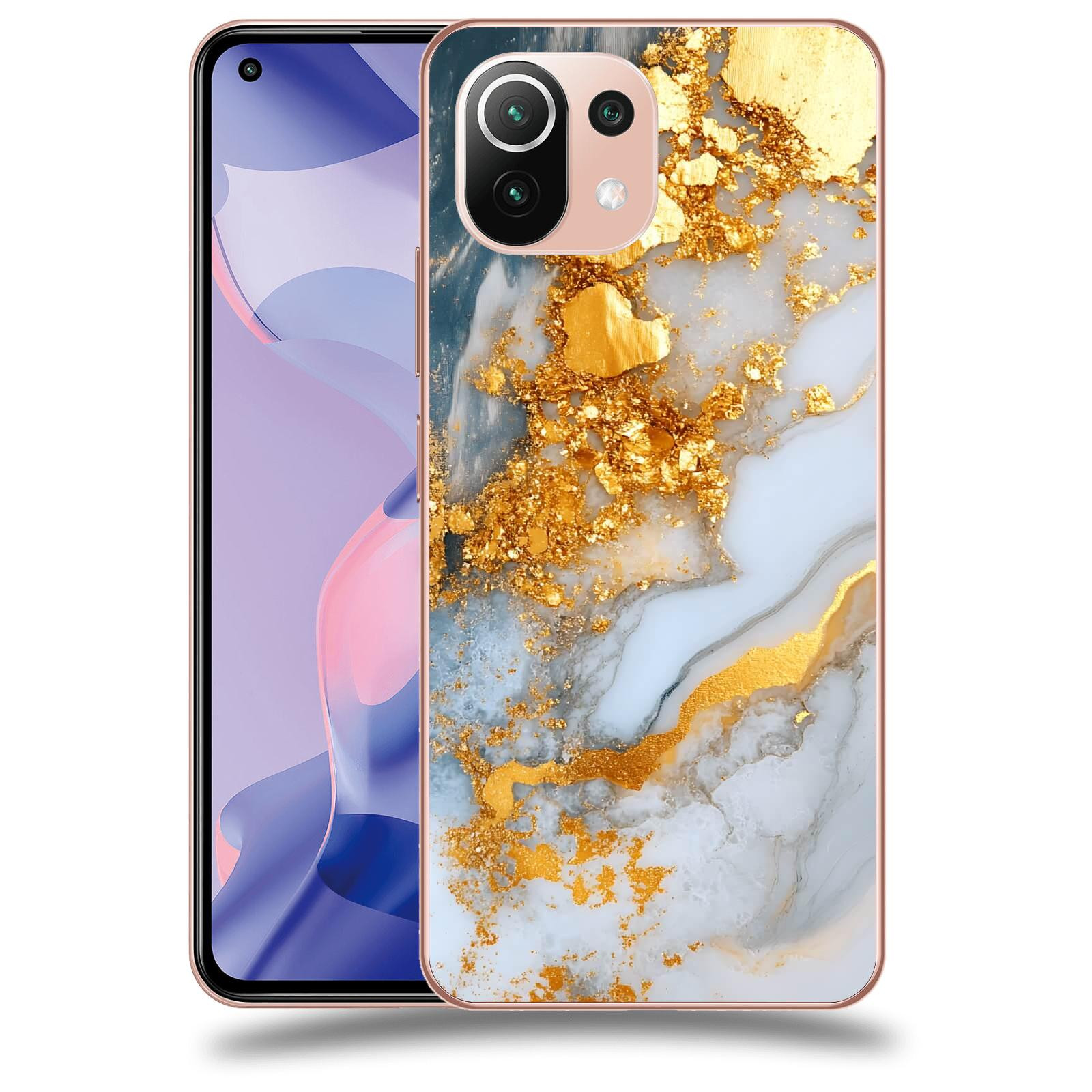 ACOVER Kryt na mobil Xiaomi 11 Lite 5G NE - Liquid Gold VII