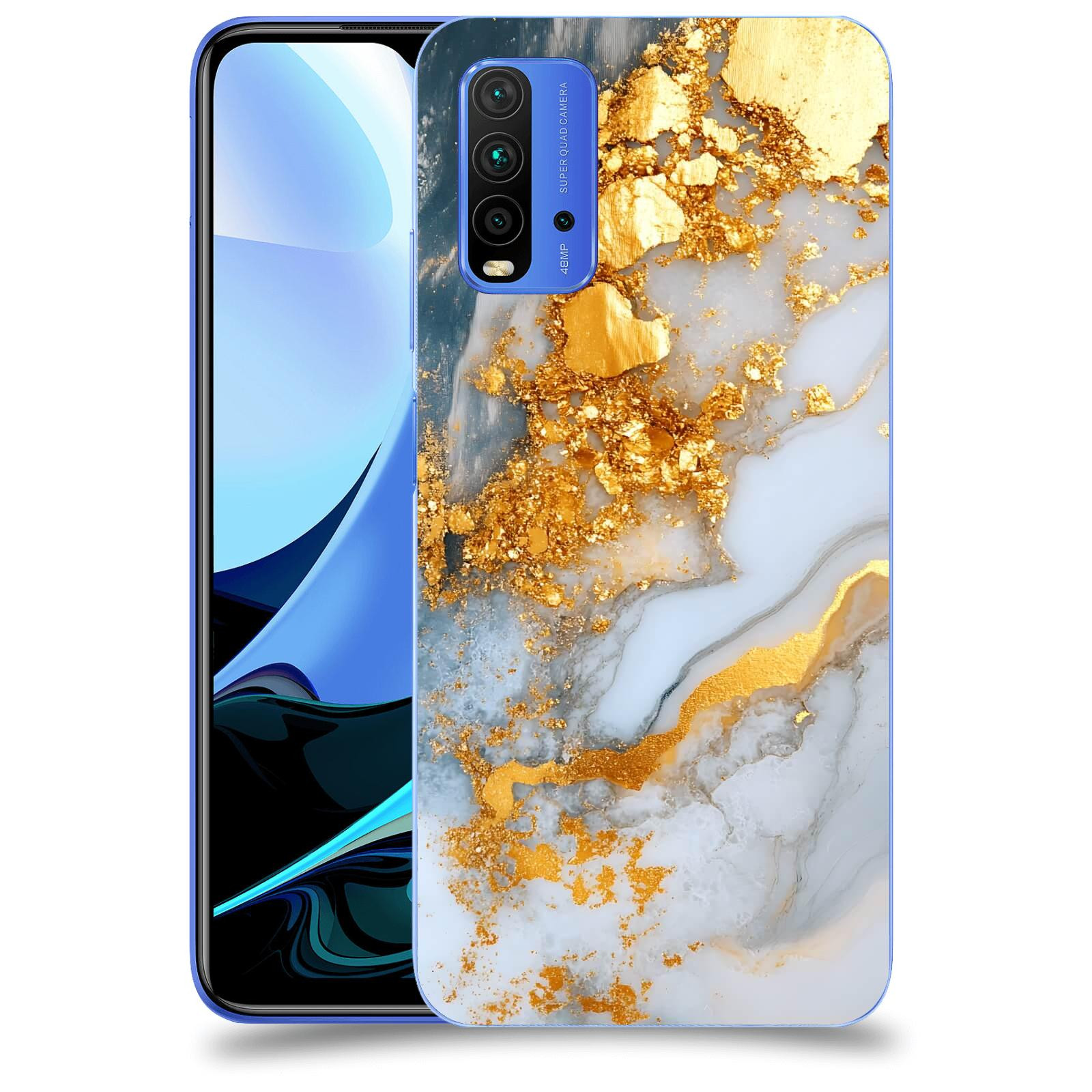 ACOVER Kryt na mobil Xiaomi Mi 9T (Pro) - Liquid Gold VII