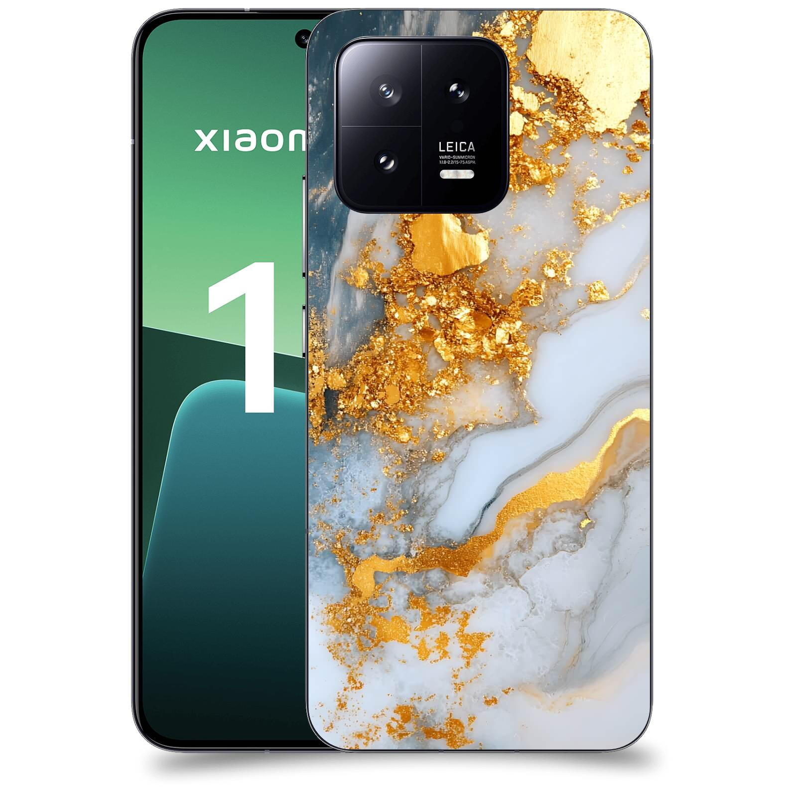 ACOVER Kryt na mobil Xiaomi 13 - Liquid Gold VII
