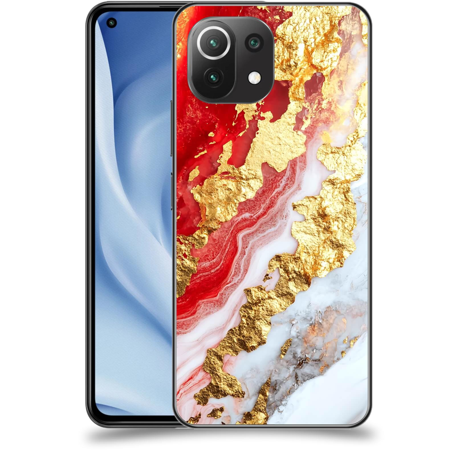 ACOVER Kryt na mobil Xiaomi Mi 11 Lite - Golden Blood II