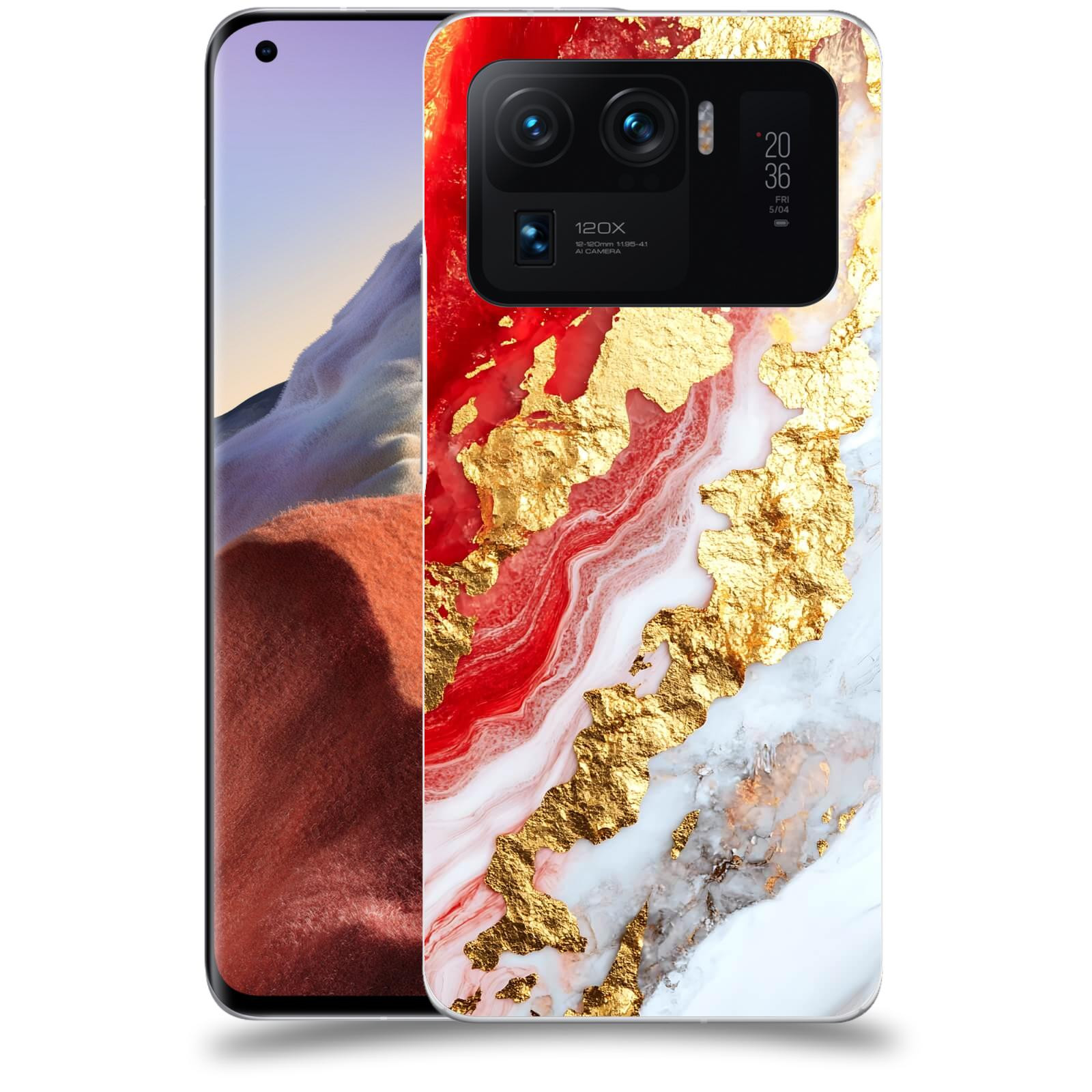 ACOVER Kryt na mobil Xiaomi Mi 11 Ultra - Golden Blood II