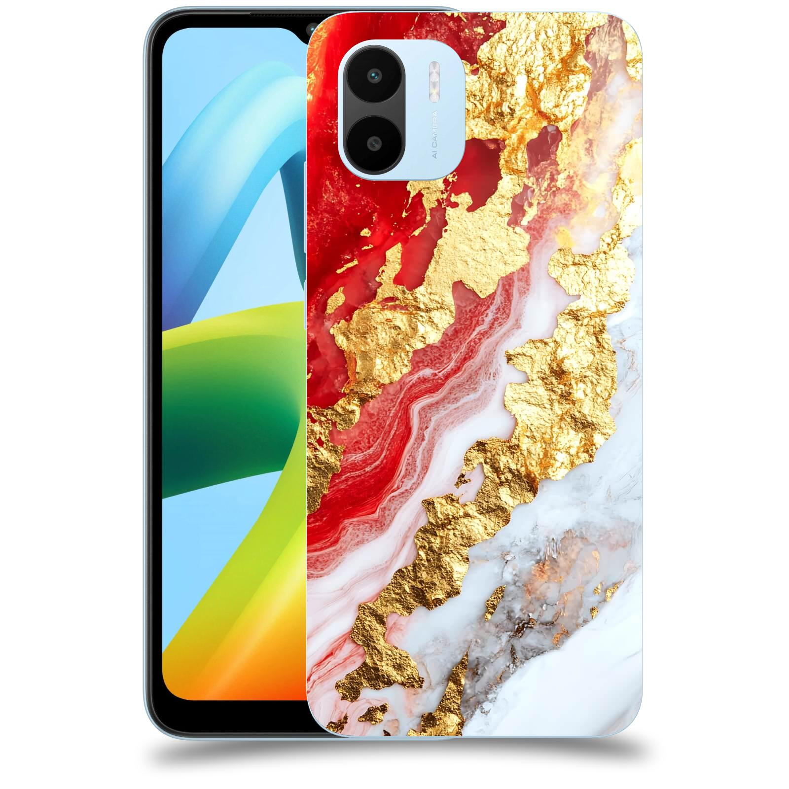 ACOVER Kryt na mobil Xiaomi Redmi A1 - Golden Blood II