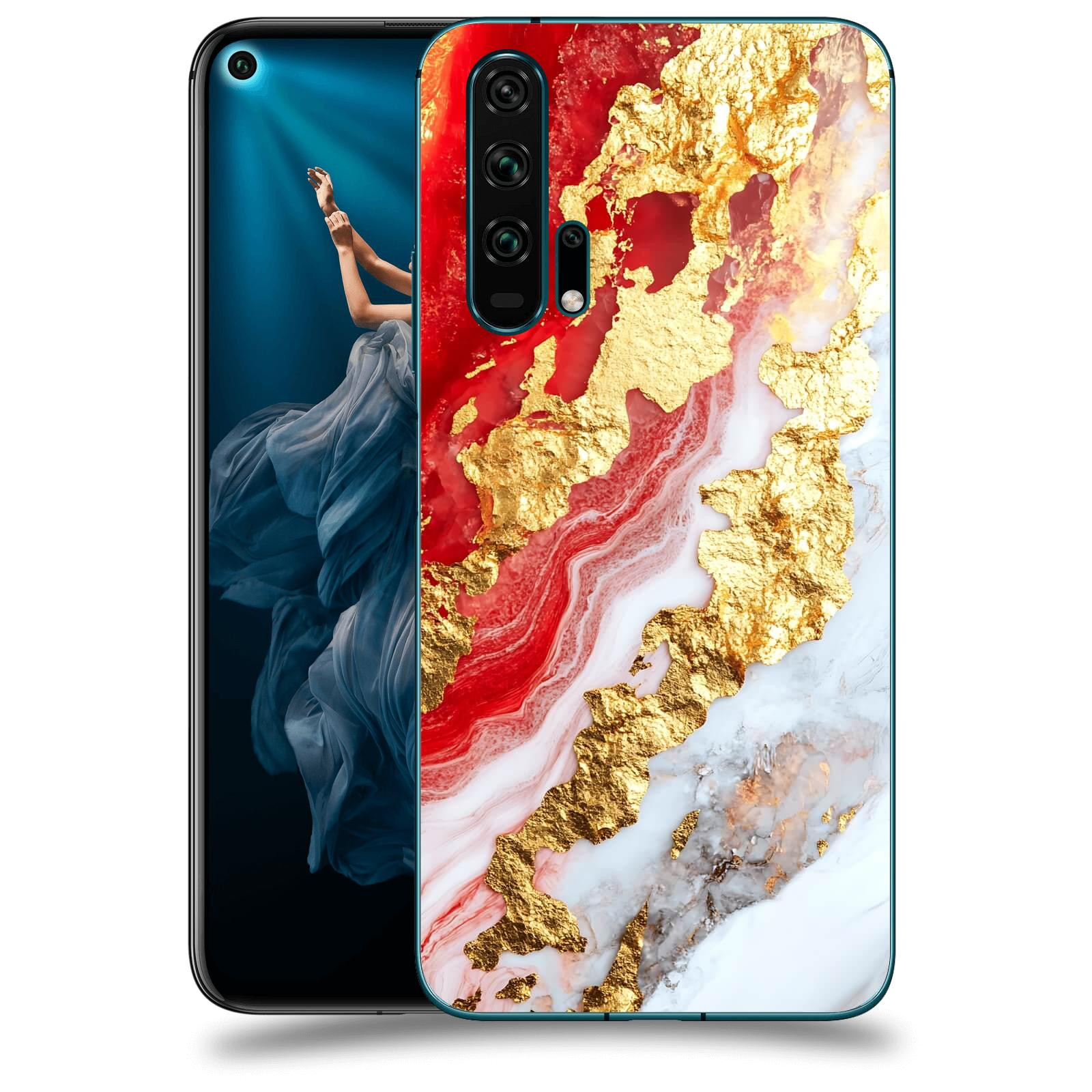 ACOVER Kryt na mobil Honor 20 Pro - Golden Blood II